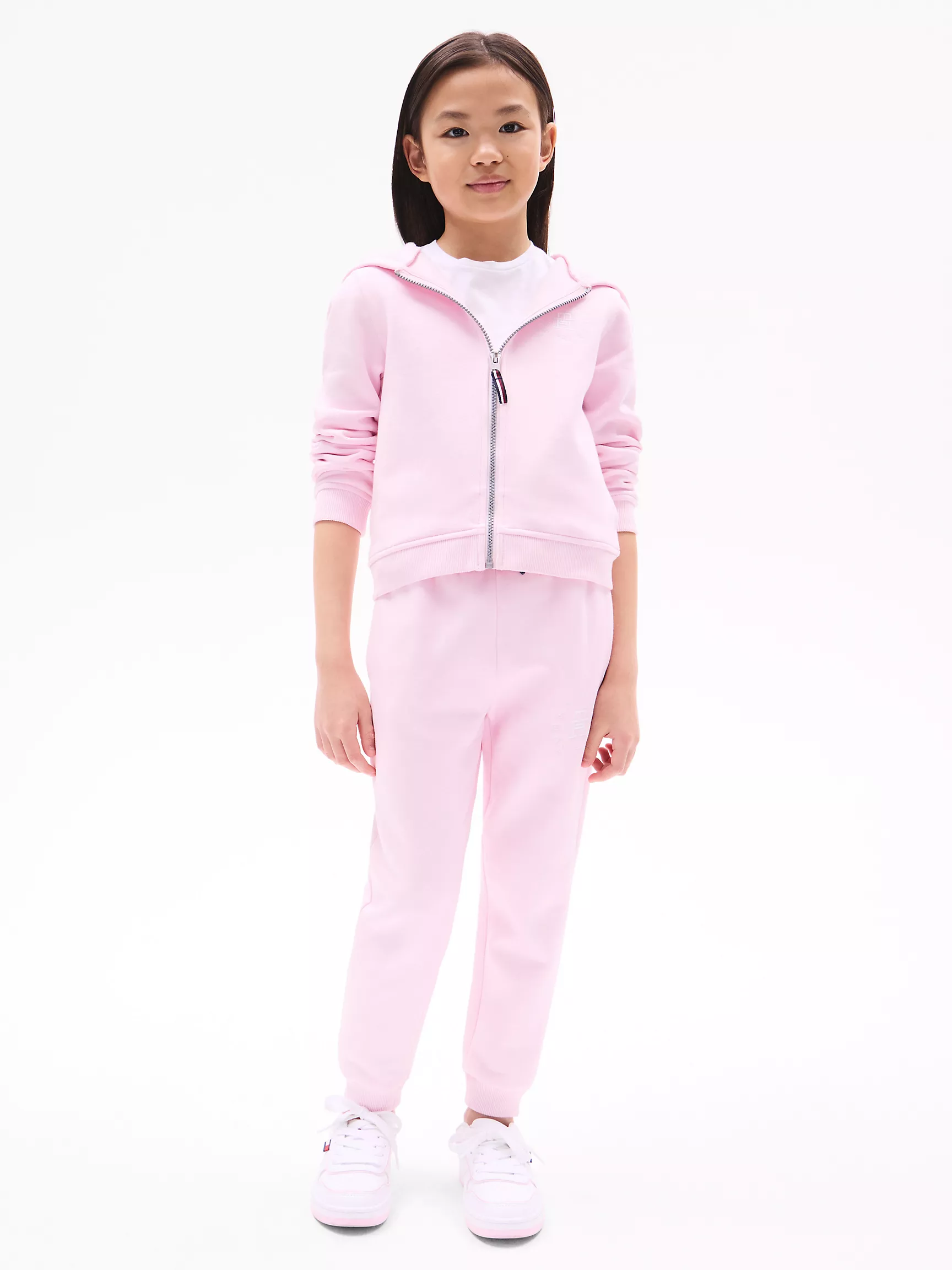 Худи для девочек Tommy Hilfiger, Детское худи с круглым логотипом