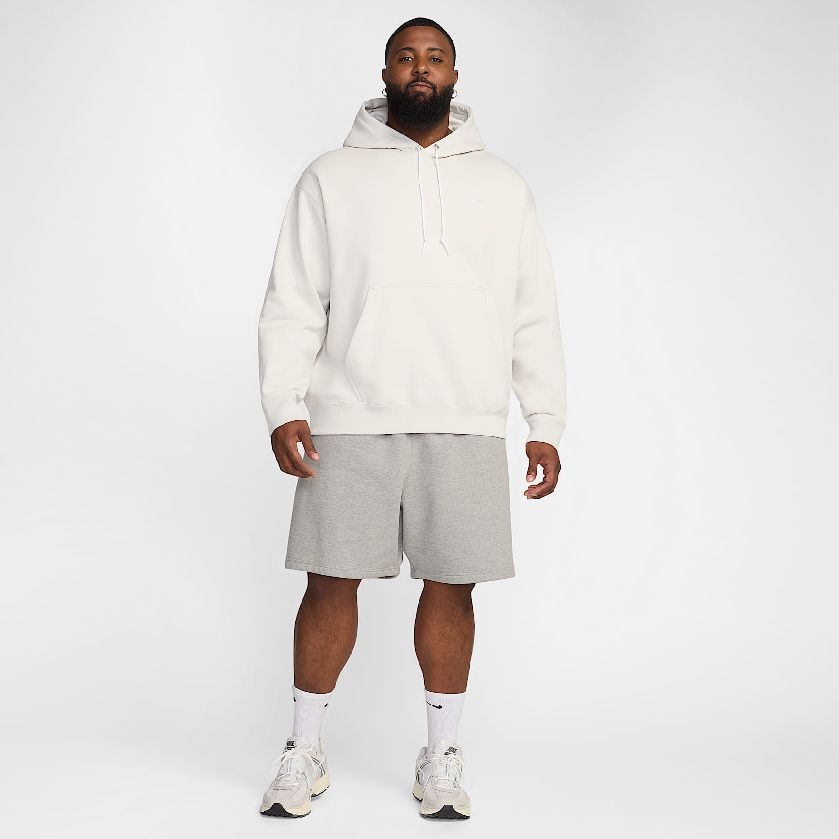 Nike Solo Swoosh Men's Fleece Pullover Hoodie