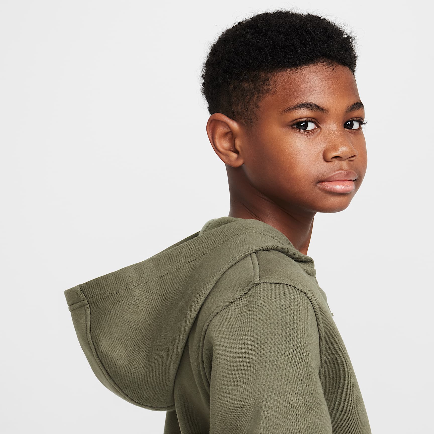 Nike Sportswear Club Fleece Big Kids' Full-Zip Hoodie