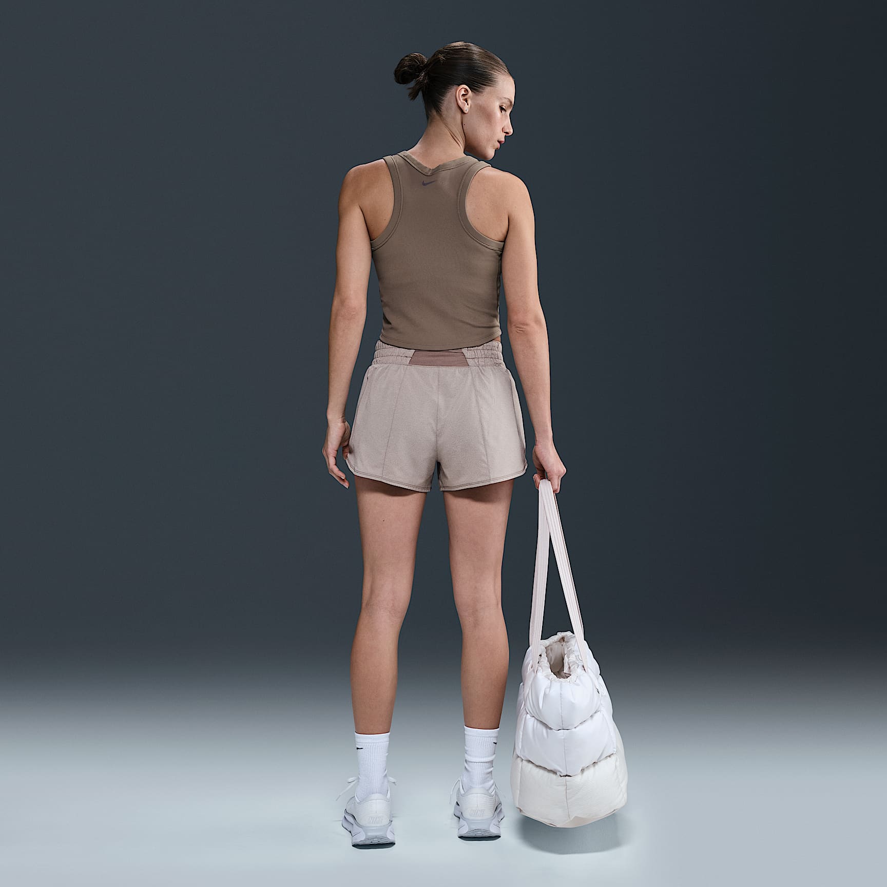 Nike One Women's Dri-FIT Mid-Rise 3" Brief-Lined Shorts