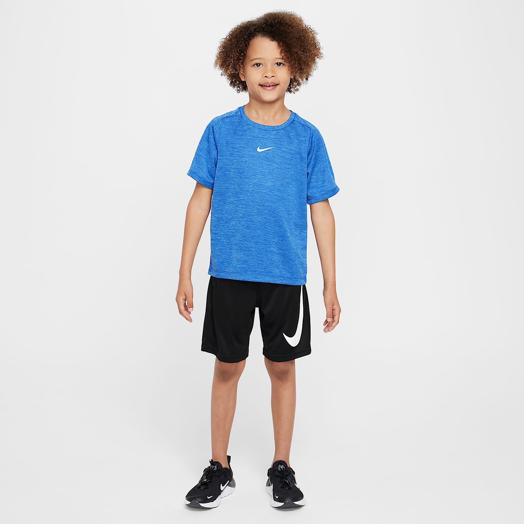 Nike Dri-FIT Little Kids' Multi Short Sleeve Top