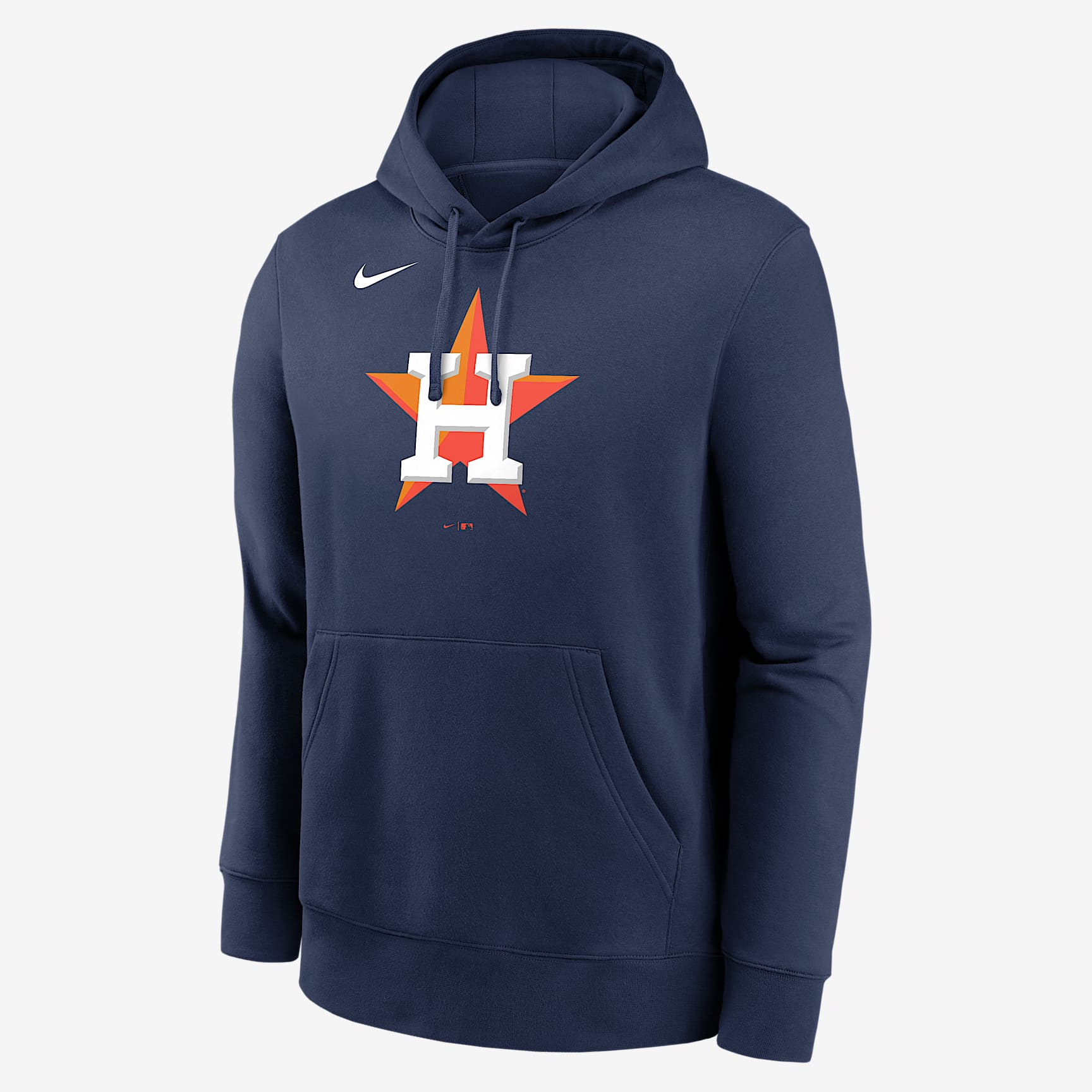 Houston Astros Logo Club Men's Nike MLB Pullover Hoodie