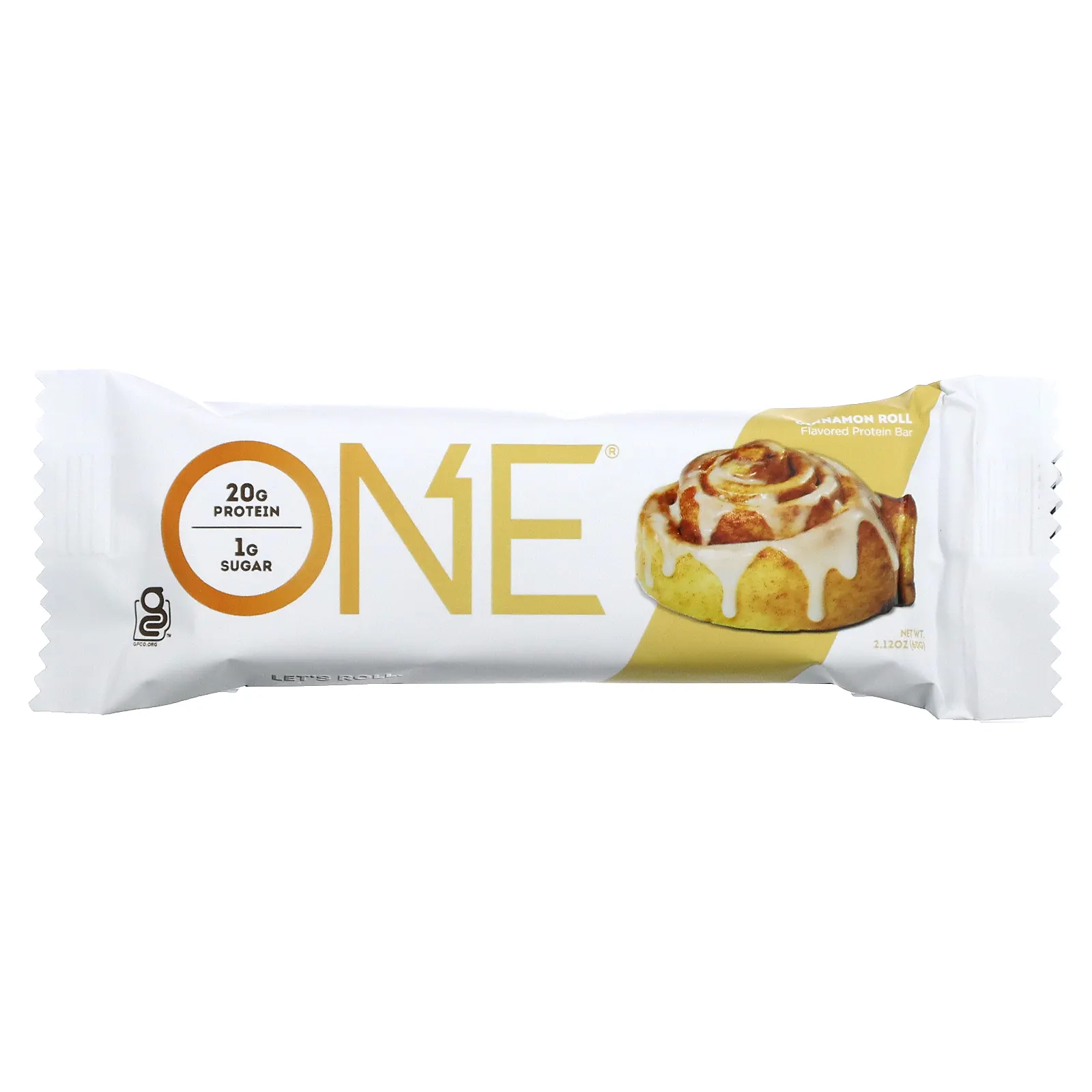 One Brands, ONE Bar, булочка с корицей, 12 батончиков по 60 г (2,12 унции)
