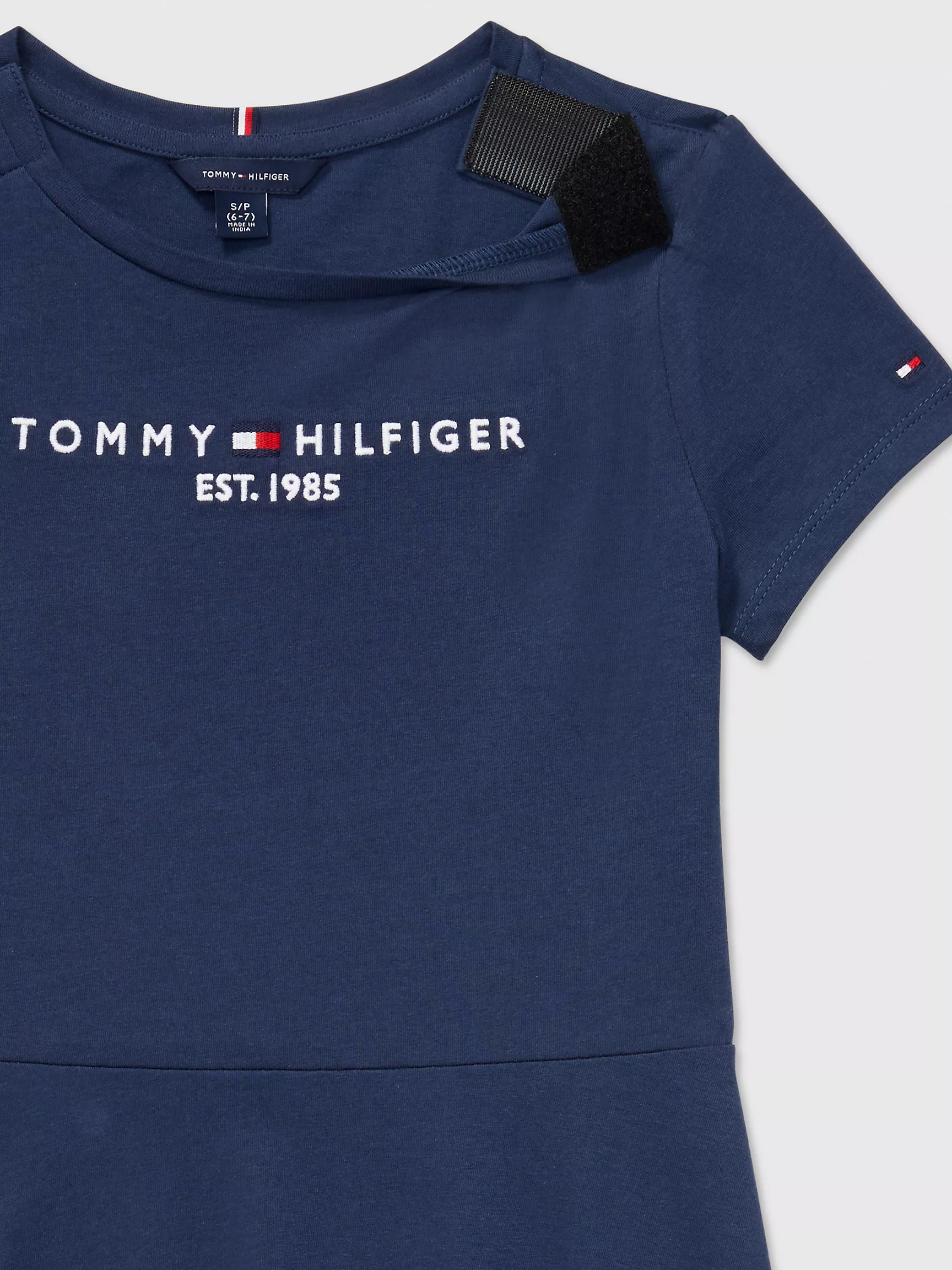 Платье для девочек Tommy Hilfiger, Детское платье-свитер с фирменными полосками