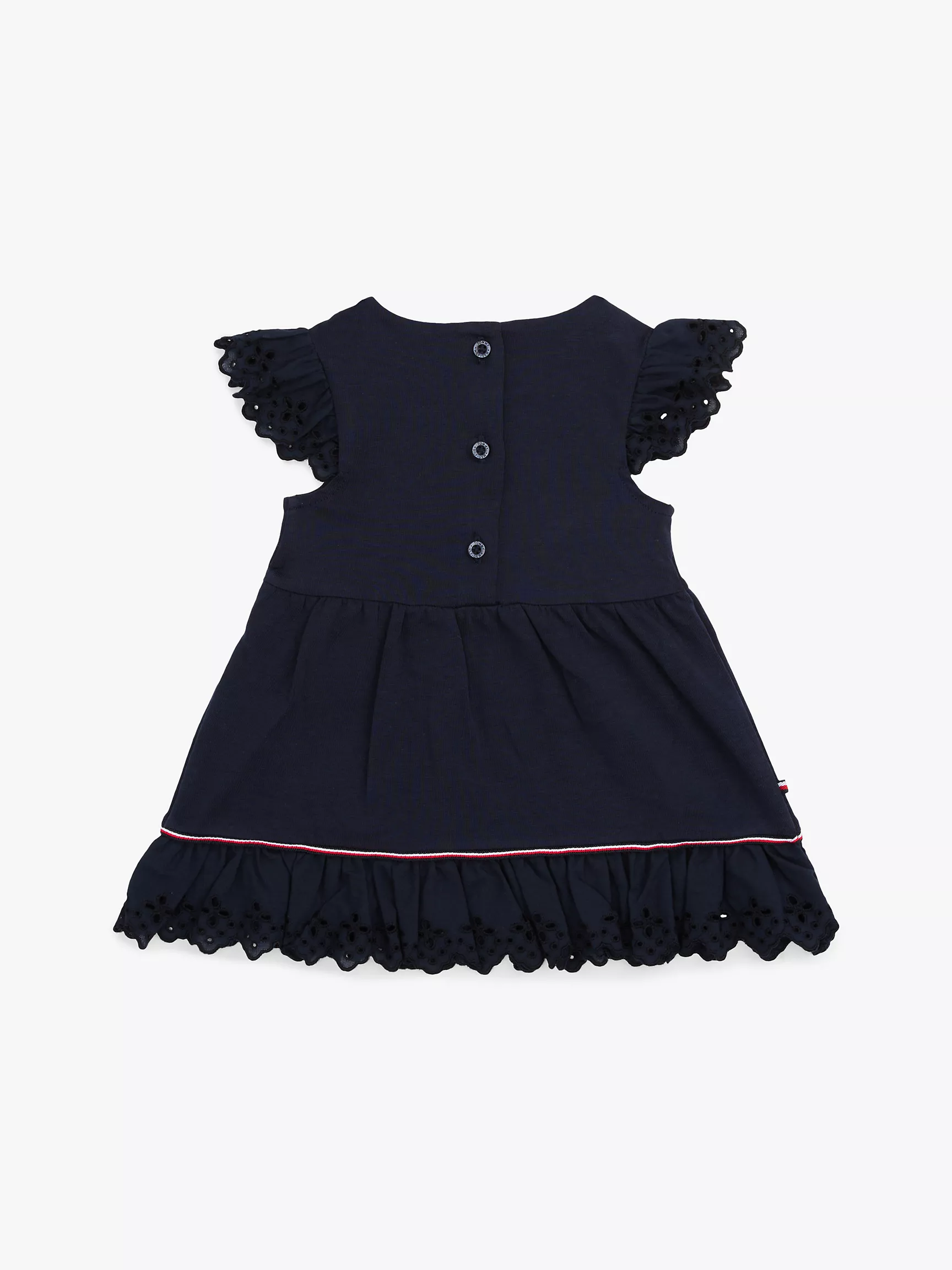 Детское платье Tommy Hilfiger, Детское эластичное платье с ажурными вставками