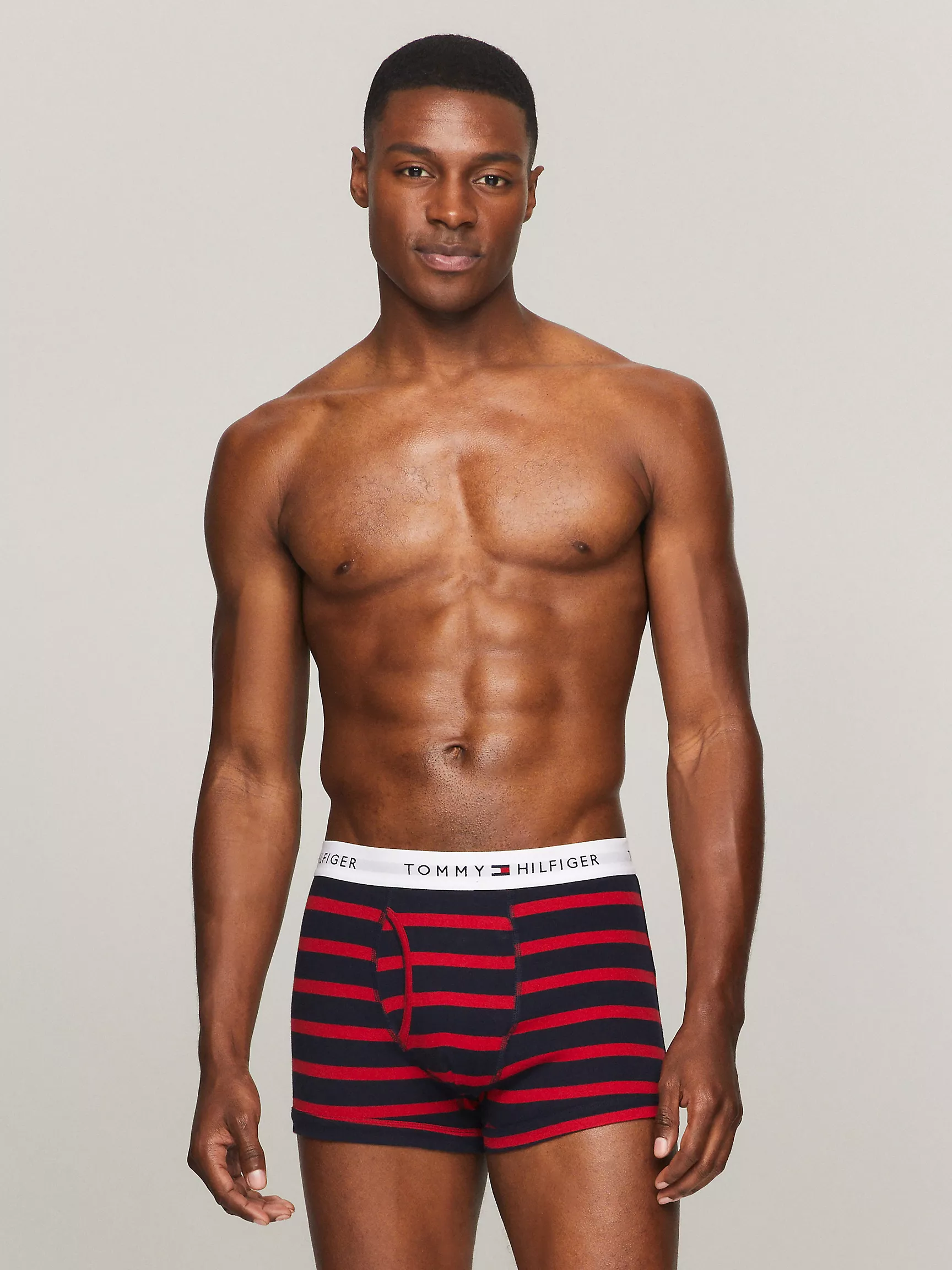 Мужское нижнее белье Tommy Hilfiger, Классические хлопковые трусы-боксёры (набор 3 шт.)