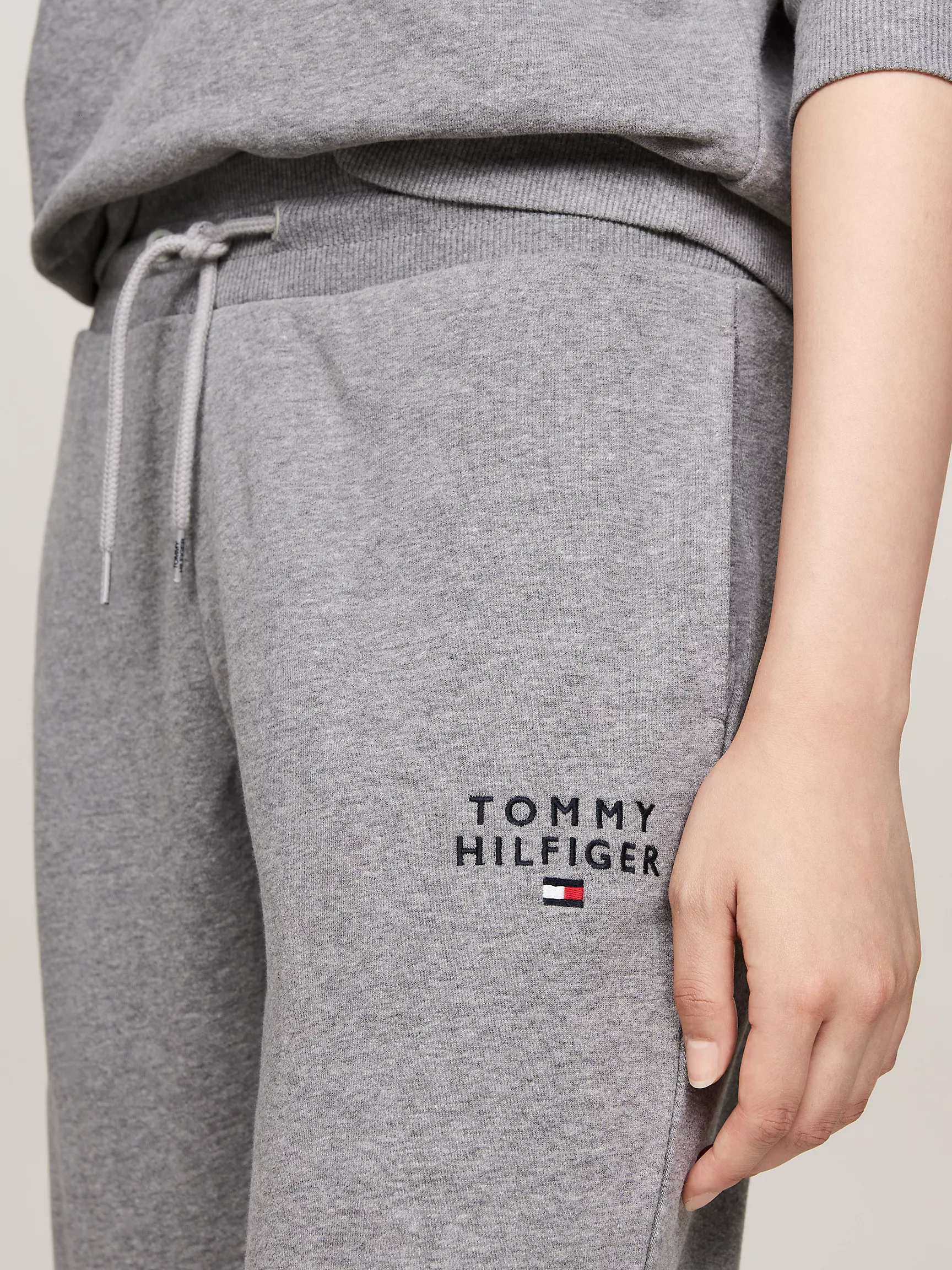 Женские брюки Tommy Hilfiger, Однотонные домашние брюки с логотипом