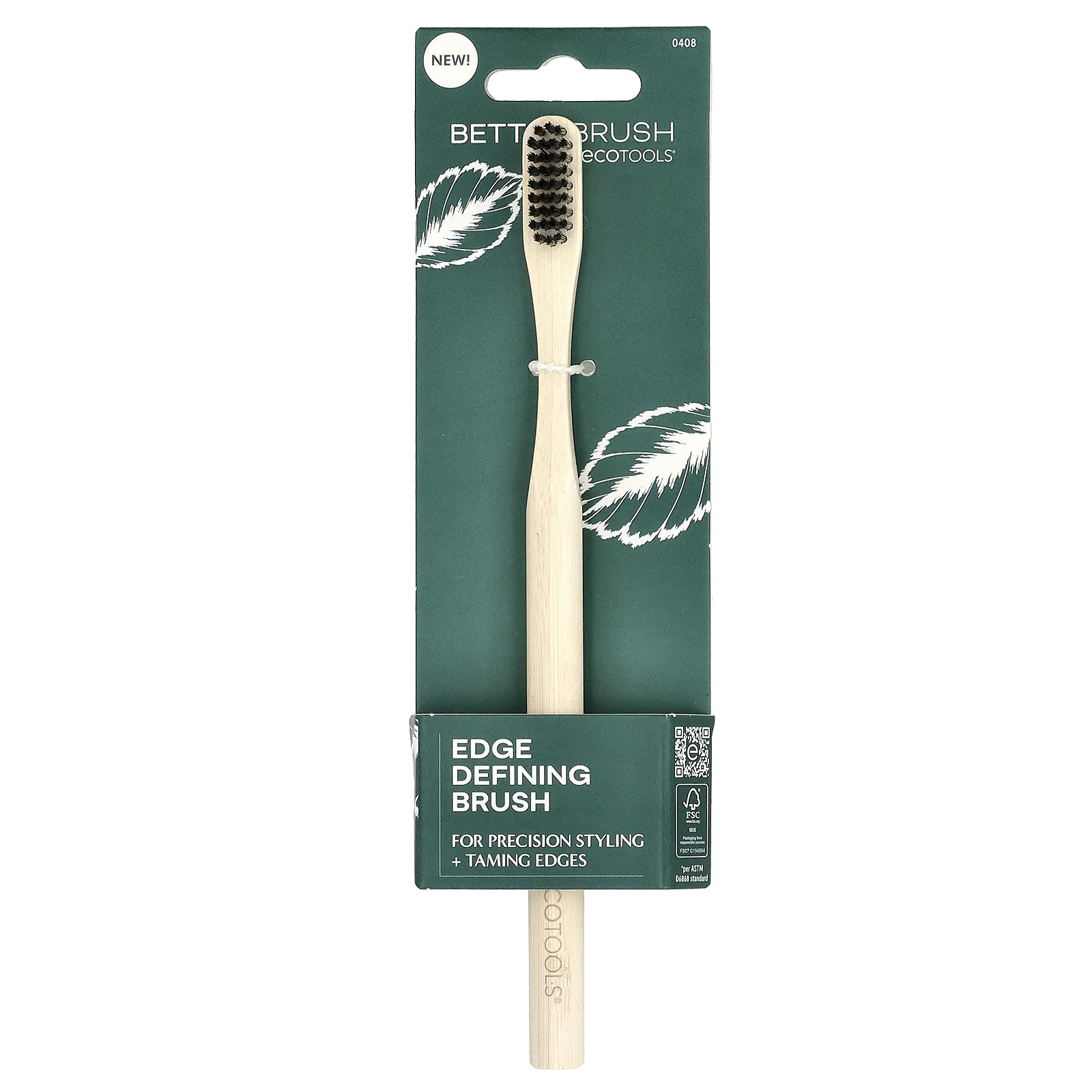 EcoTools, щетка для контуринга, для вьющихся, кудрявых и волнистых волос, 1 шт.