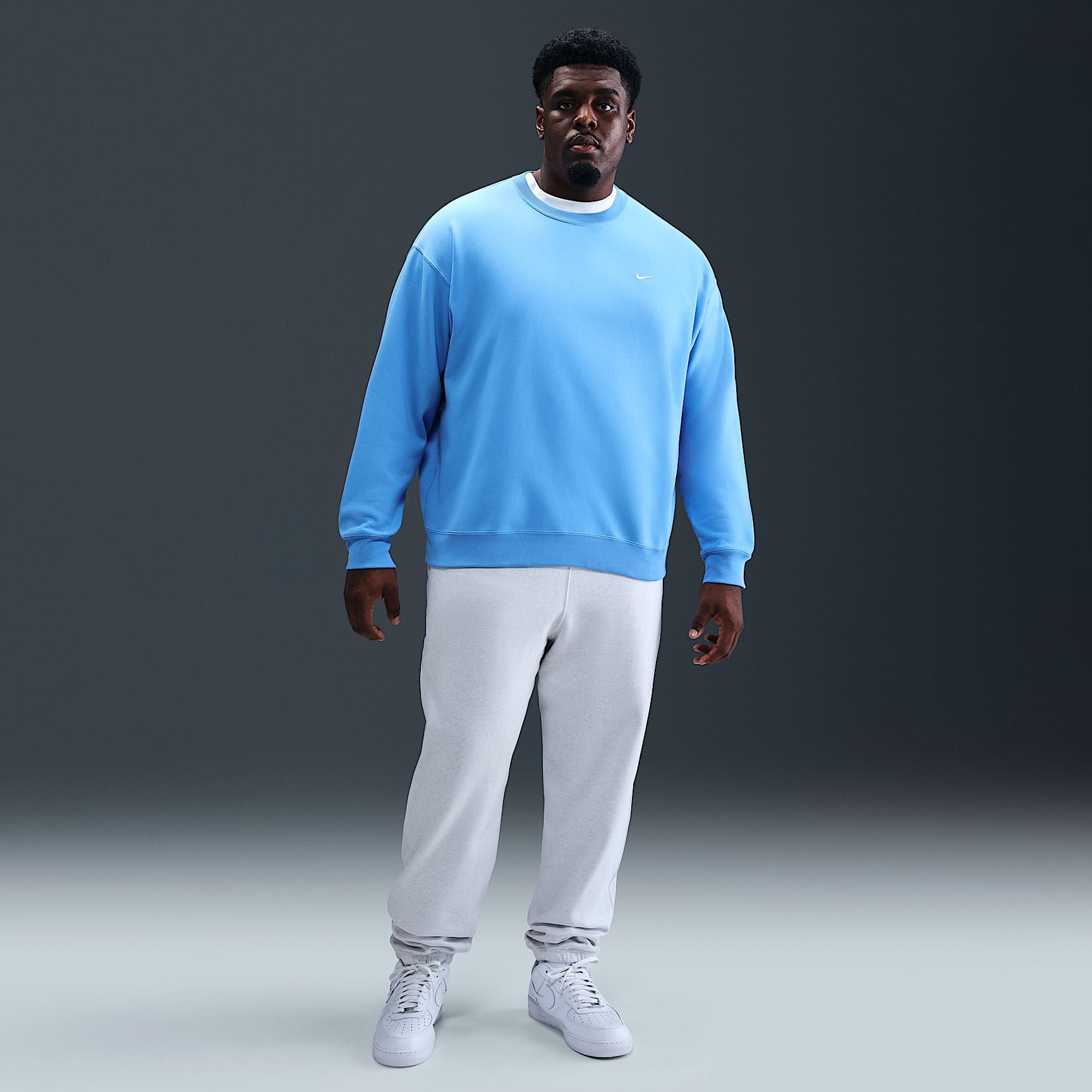 Nike Solo Swoosh Men's Fleece Crew