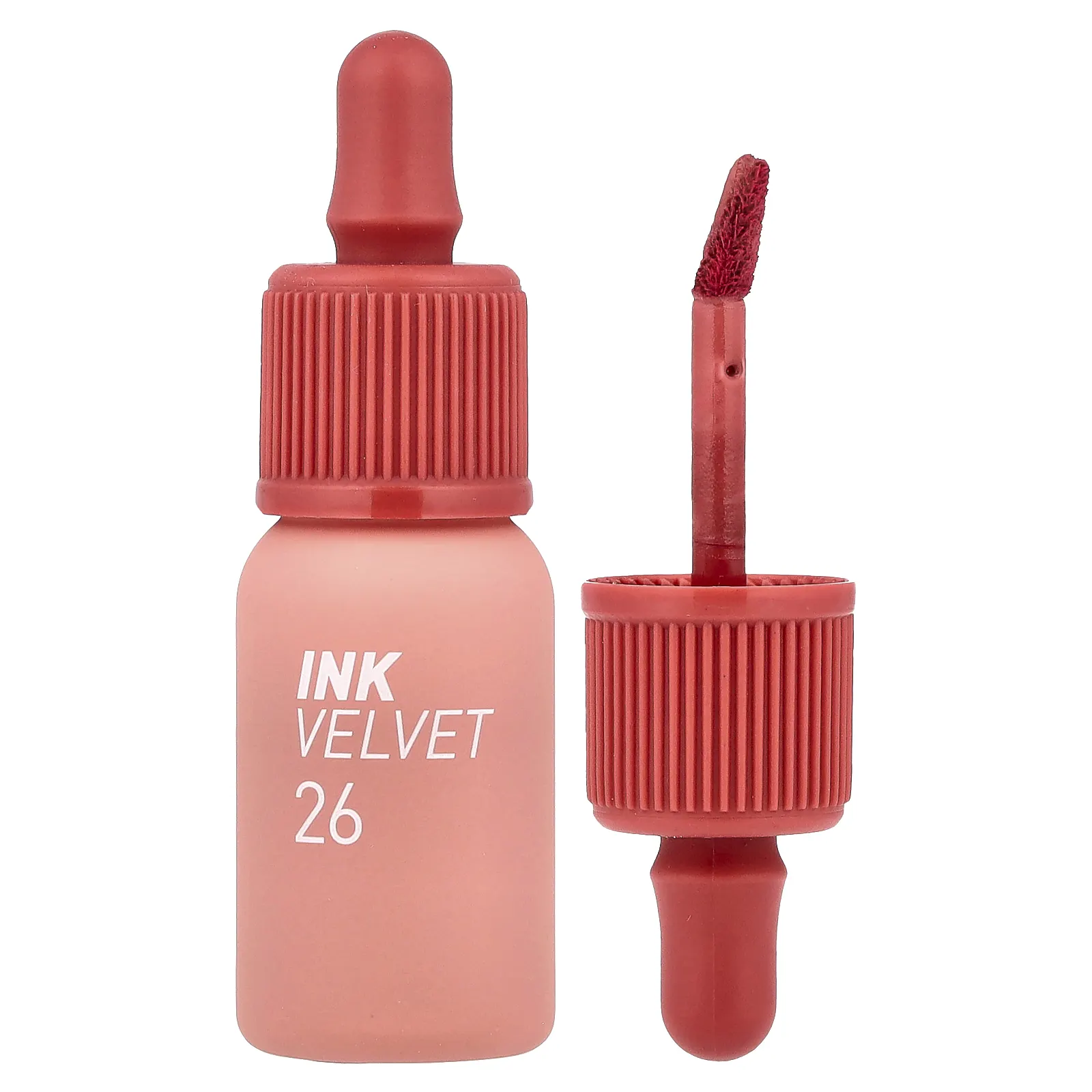 Peripera, Ink Velvet, тинт для губ, оттенок 26 Well-Made Nude, 4 г (0,14 унции)