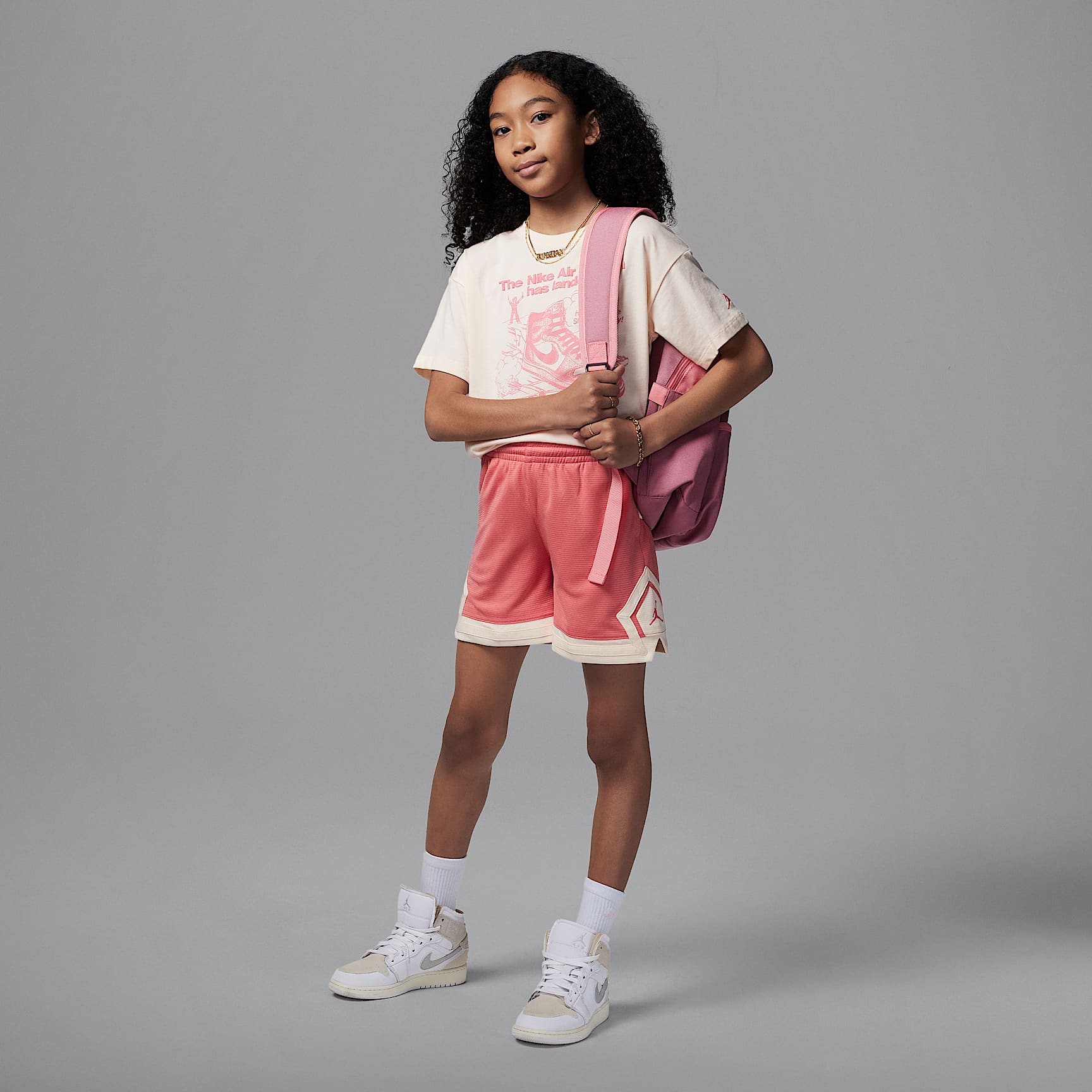 Jordan Dri-FIT Big Kids' Diamond Shorts