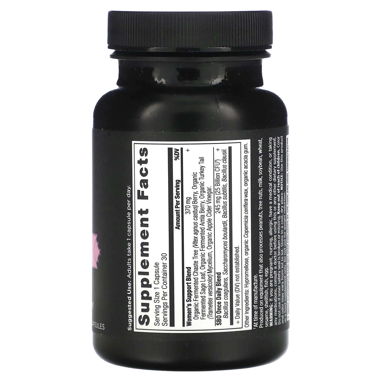 Ancient Nutrition, SBO Probiotics, Once Daily Women's, 25 млрд КОЕ, 30 капсул