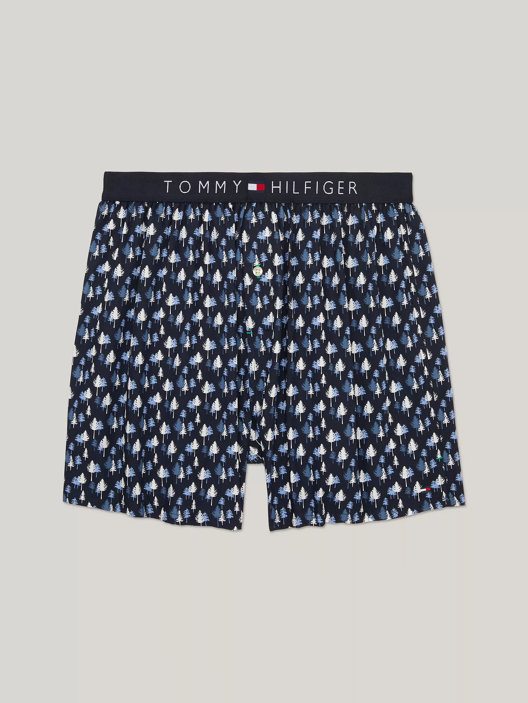 Мужское нижнее белье Tommy Hilfiger, Тканые боксёры с принтом
