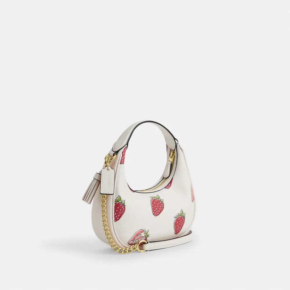 Сумка COACH Carmen Mini Crossbody Bag With Strawberry Print