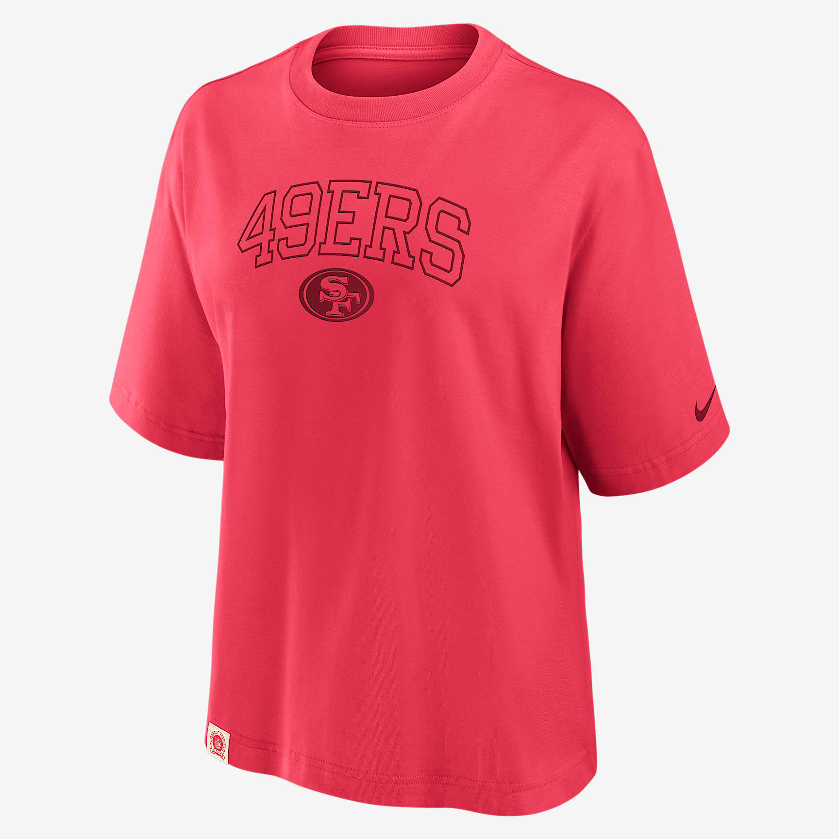San Francisco 49ers Arch Boxy Women's Nike NFL T-Shirt