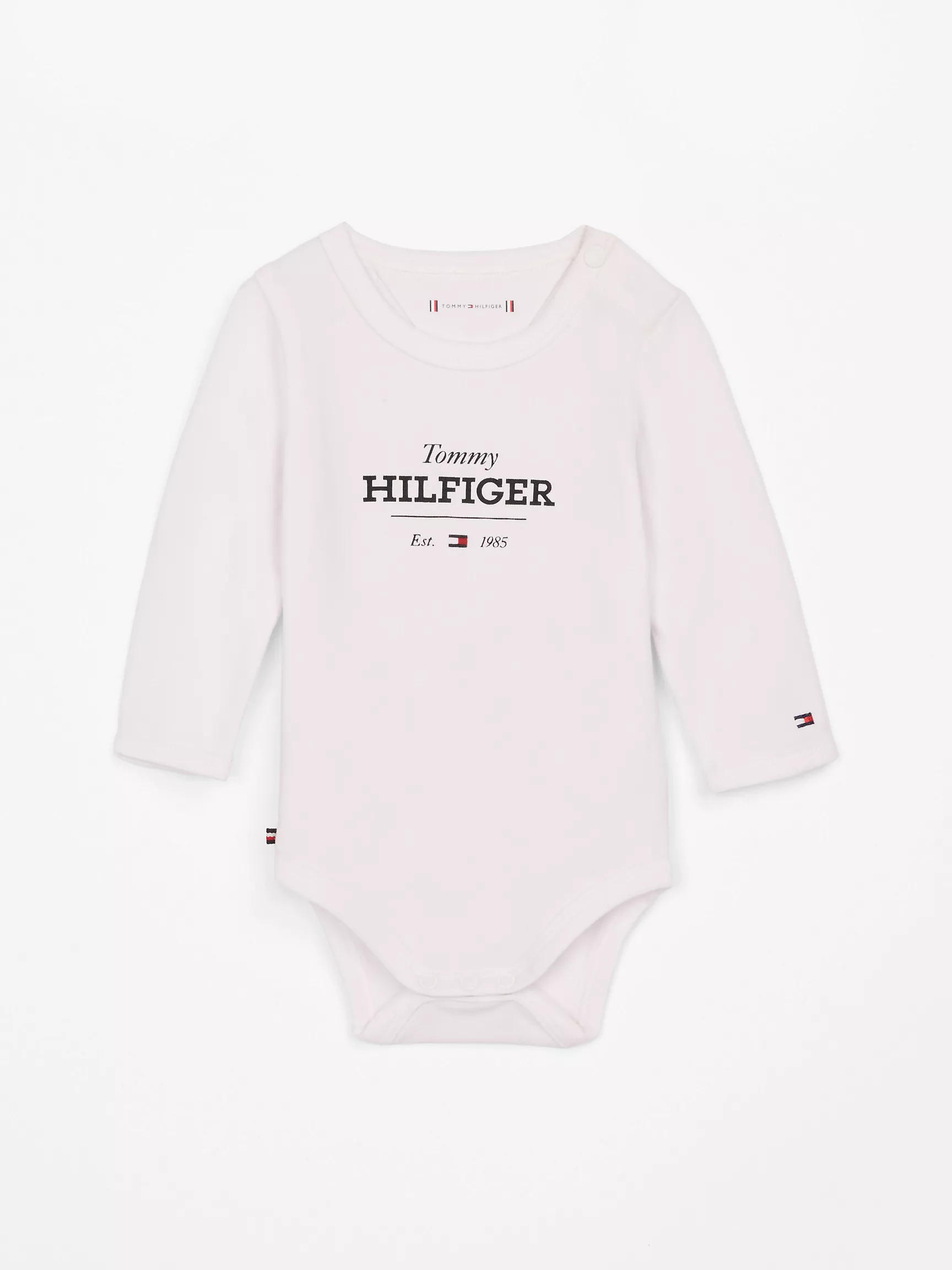 Комбинезон для малышей Tommy Hilfiger, Детский эластичный комбинезон с монограммным логотипом 1985