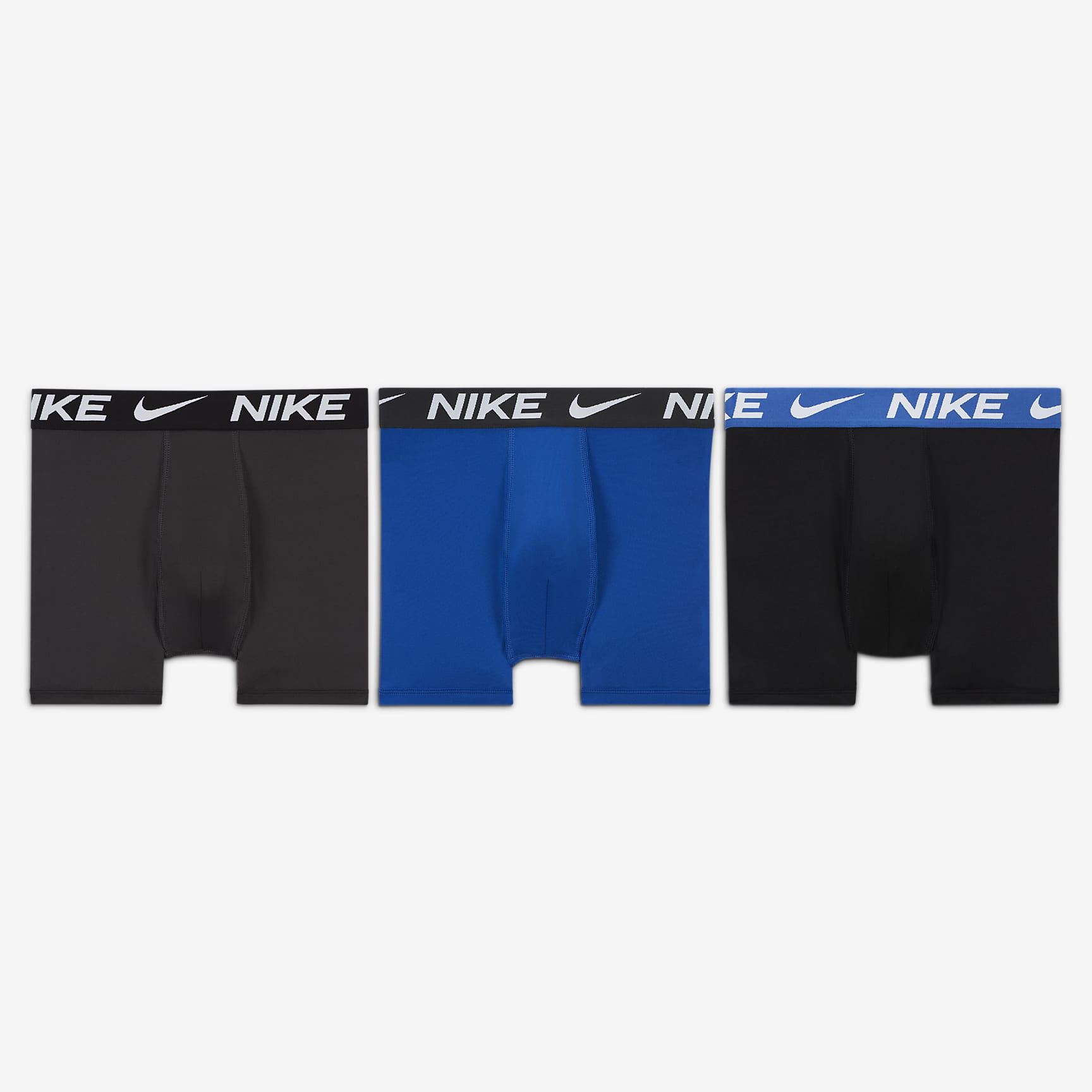 Nike Dri-FIT Essentials Big Kids' Boxer Briefs (3-Pack)
