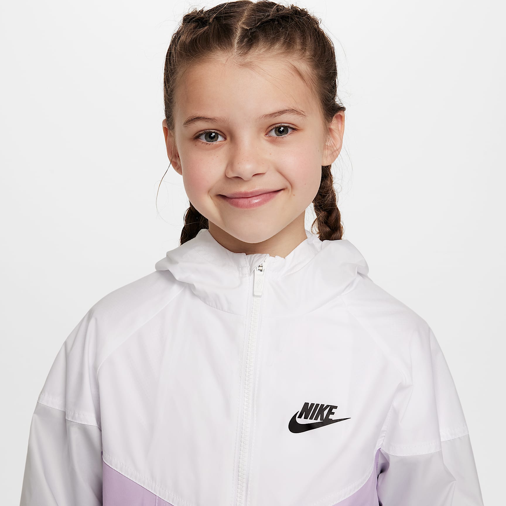 Nike Sportswear Windrunner Big Kids' Hooded Repel Jacket