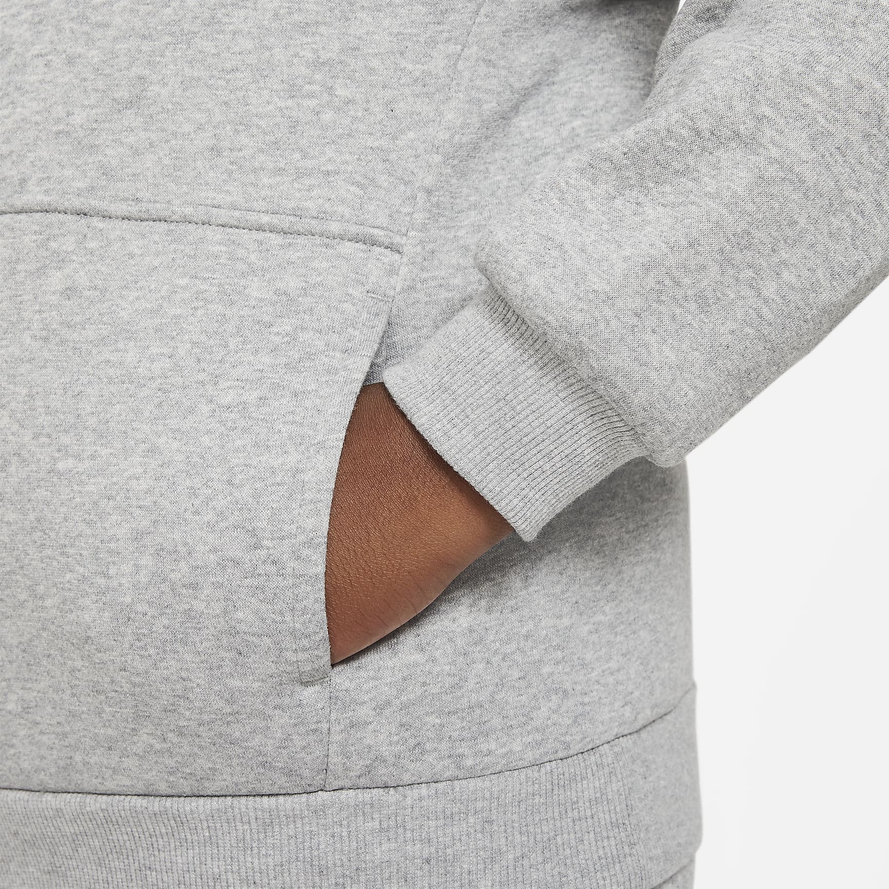 Nike Sportswear Club Fleece Big Kids' Pullover Hoodie (Extended Size)