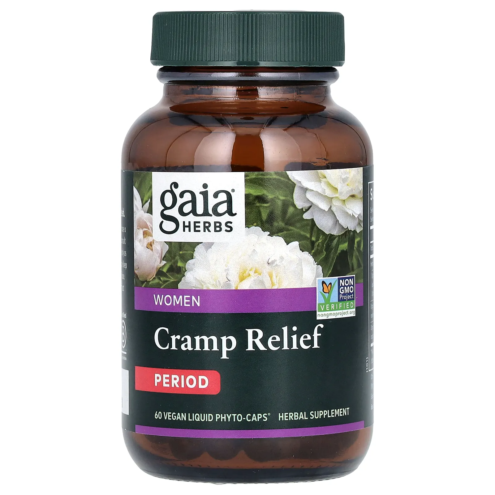 Gaia Herbs, для женщин, средство от спазмов, при менструации, 60 веганских капсул Phyto-Caps
