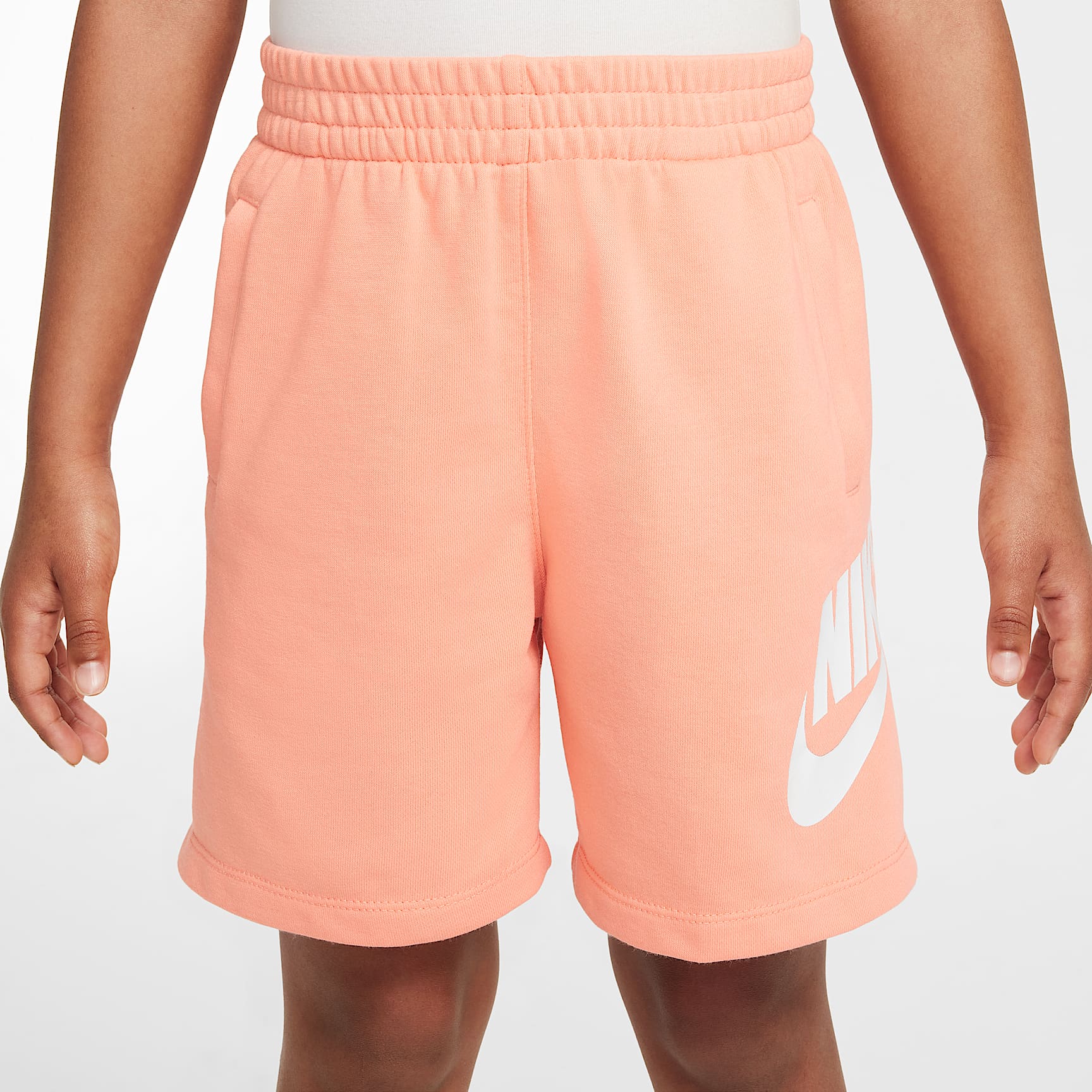 Nike Sportswear Club Little Kids' French Terry Shorts