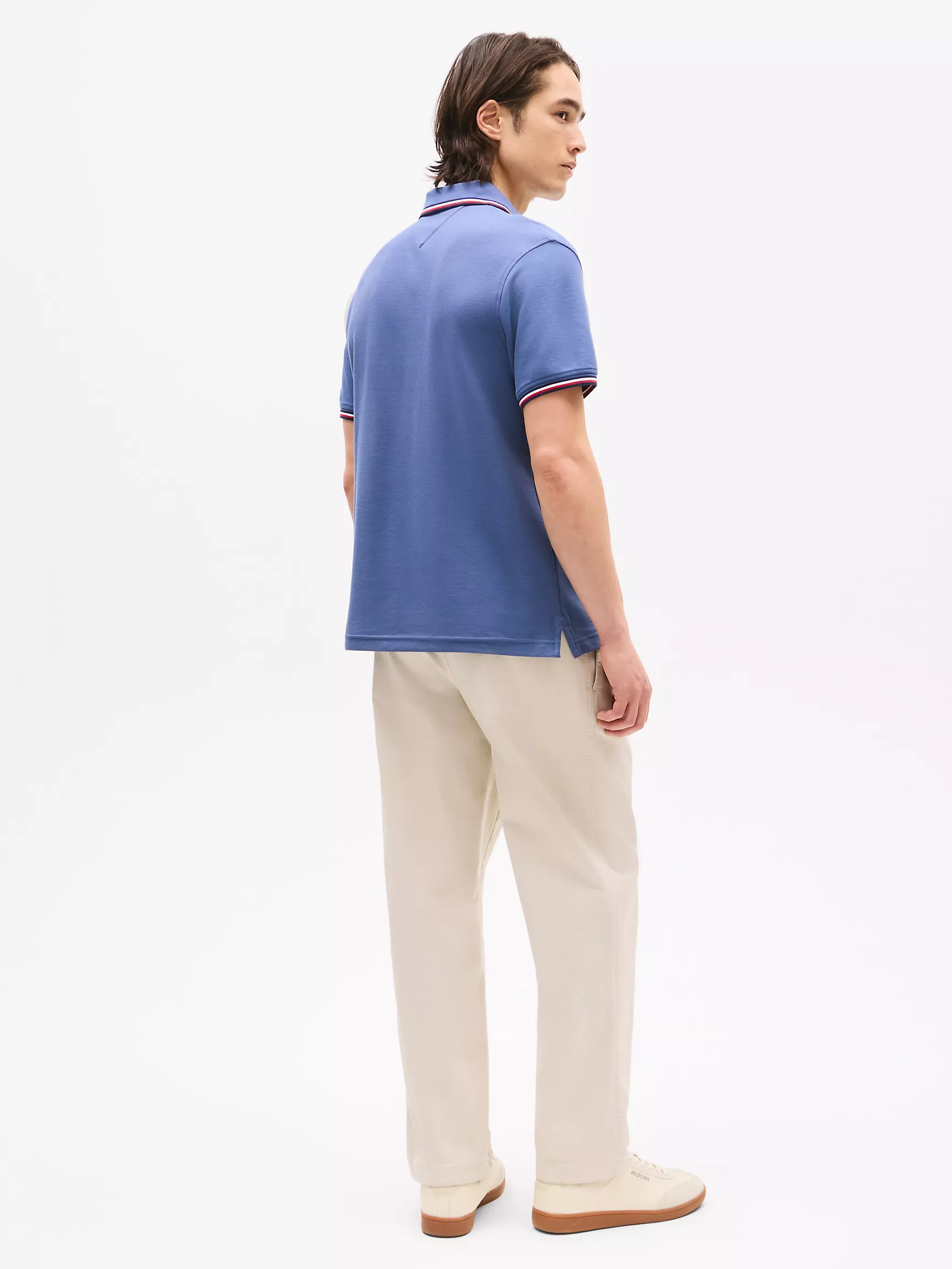 Мужское поло Tommy Hilfiger, Влагоотводящее поло Tommy стандартного кроя