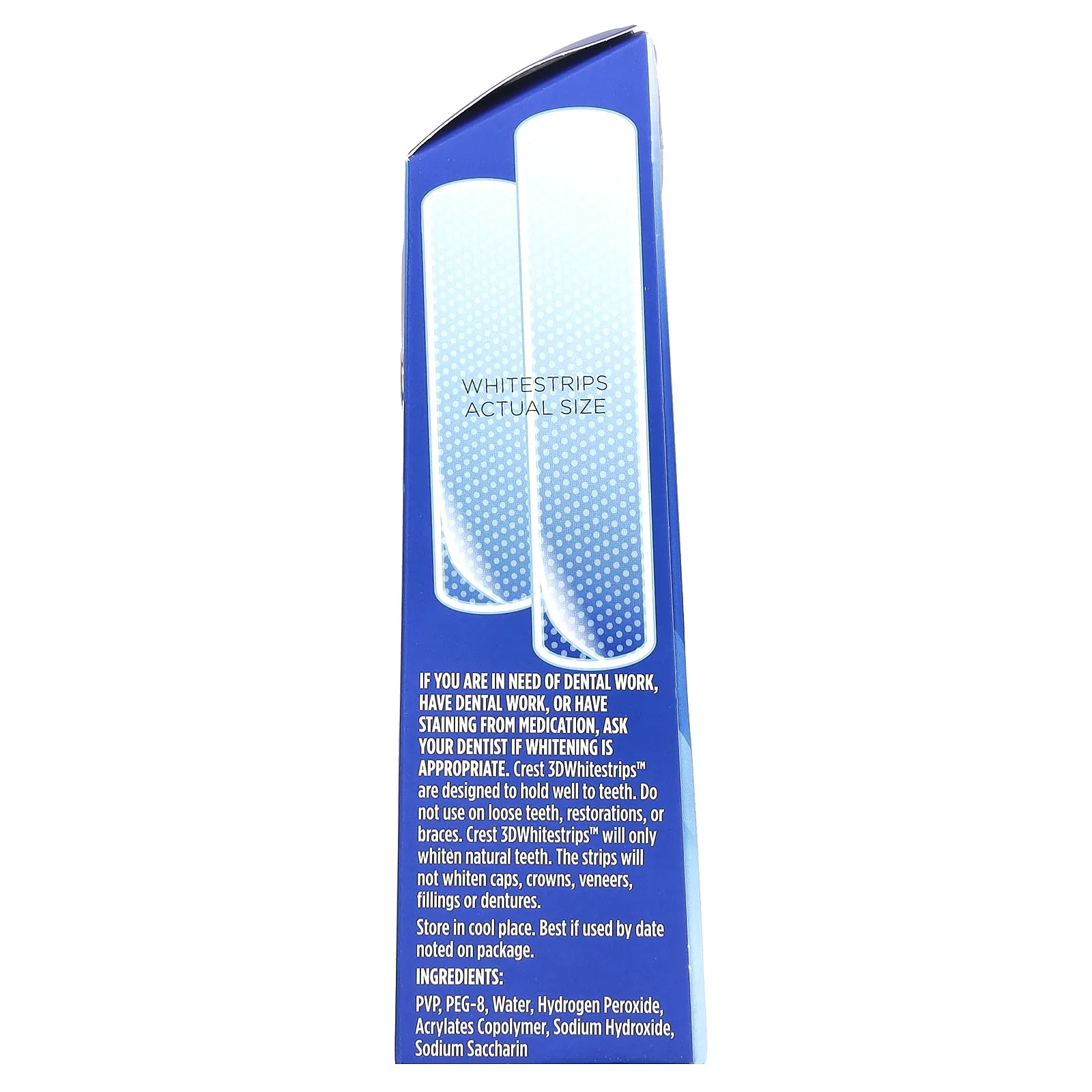 Crest, 3D Whitestrips, Glamorous White, комплект для отбеливания зубов, 28 полосок