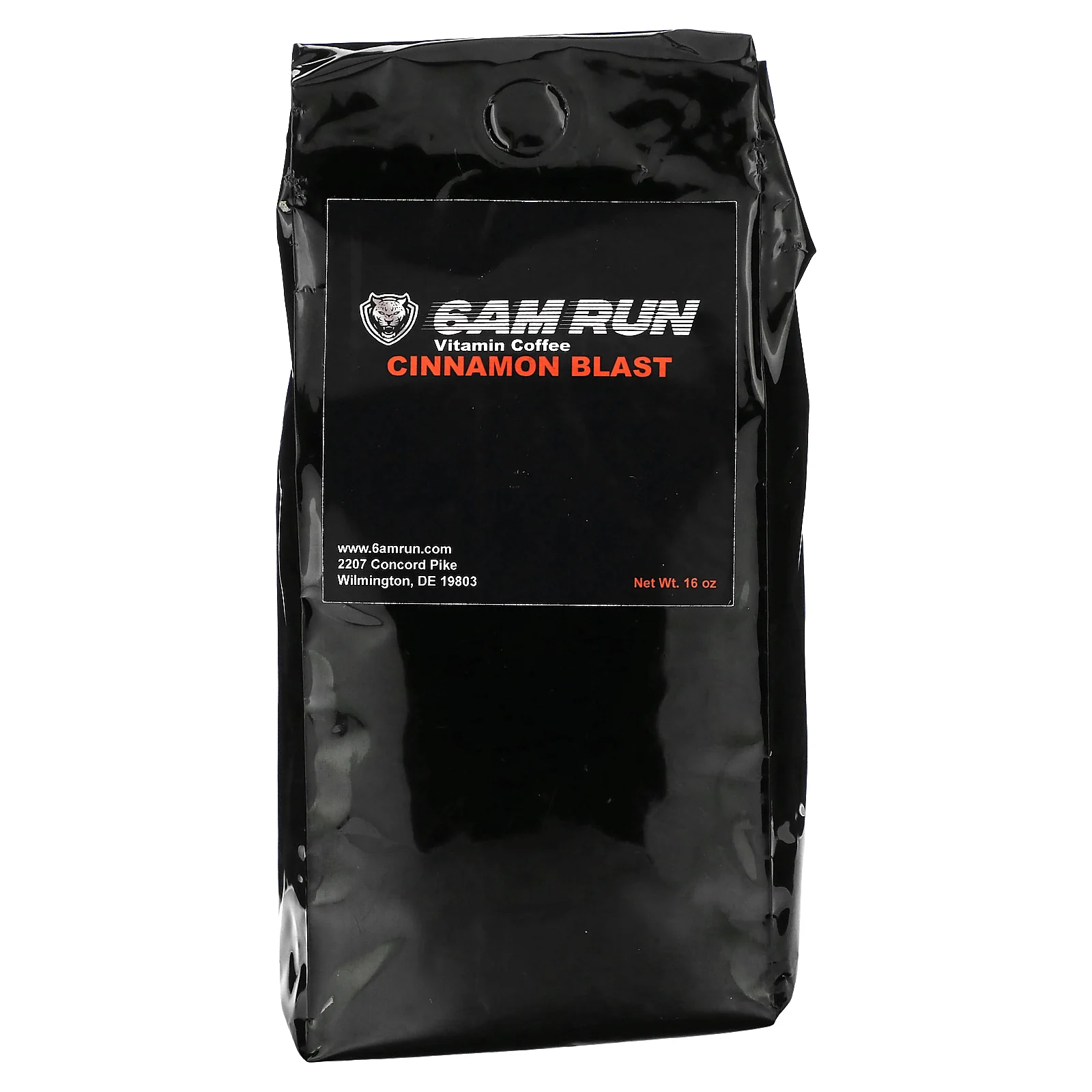 6AM Run, Vitamin Coffee, корица, 16 унций