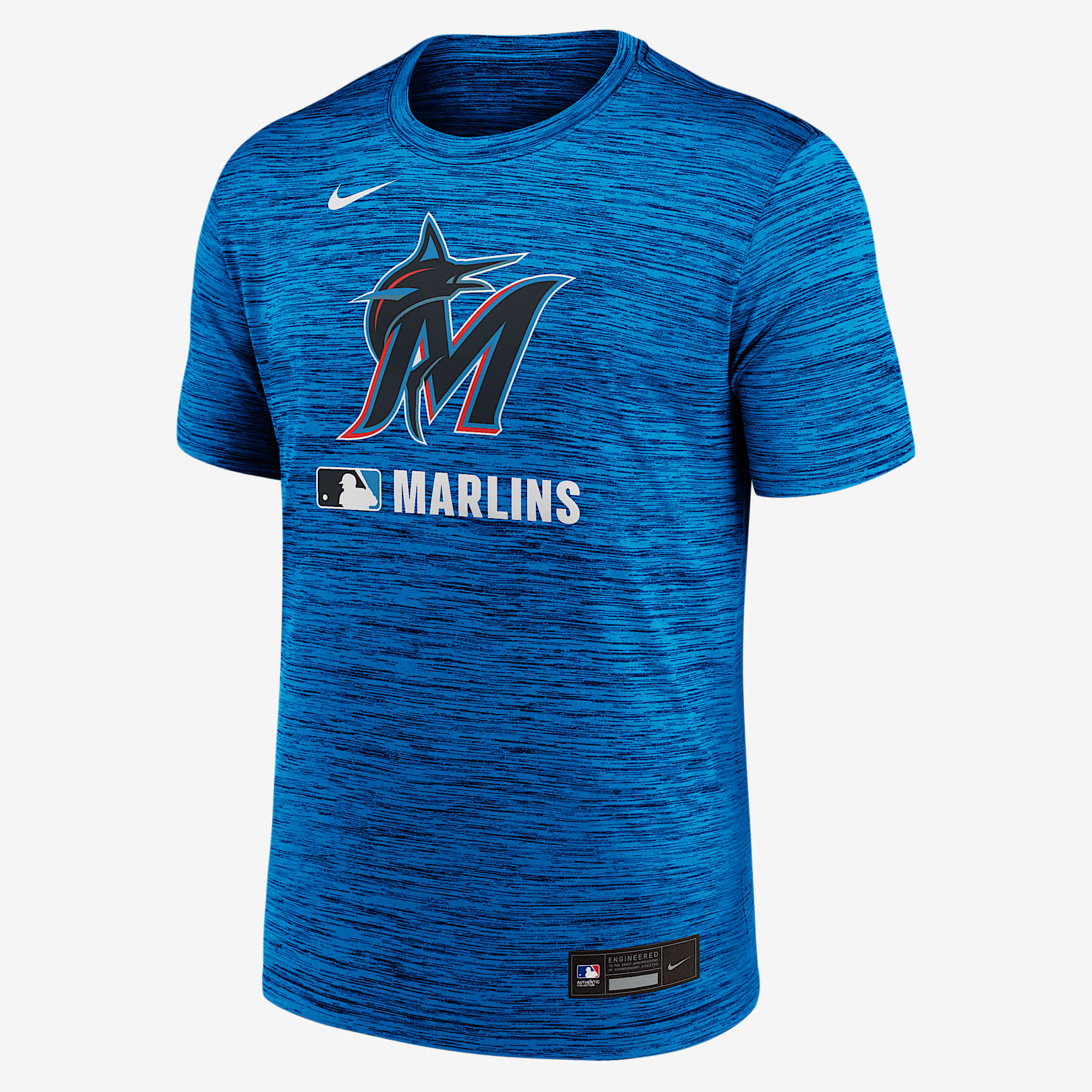 Miami Marlins Authentic Collection Velocity Men's Nike Dri-FIT MLB T-Shirt