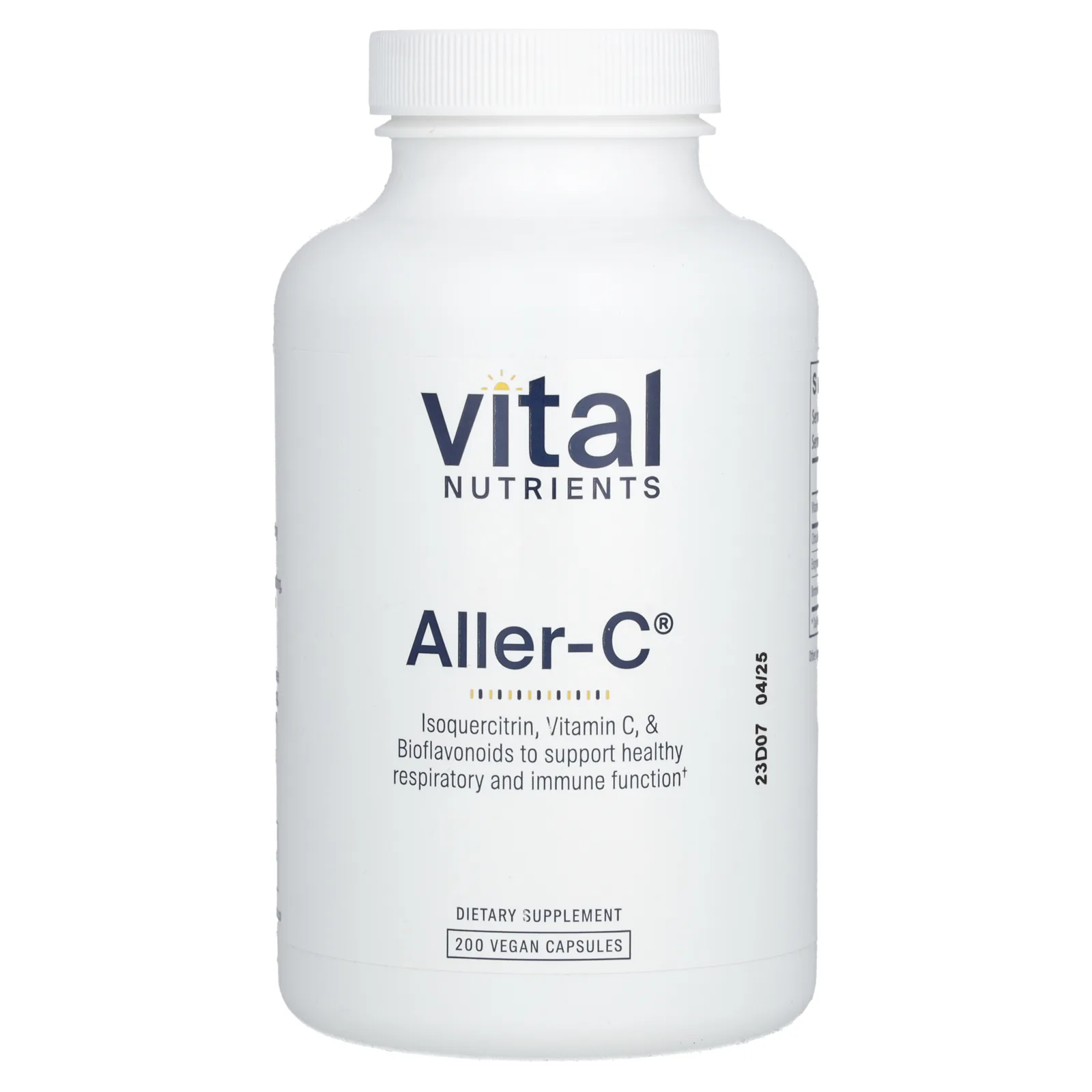 Vital Nutrients, Aller-C, 200 веганских капсул
