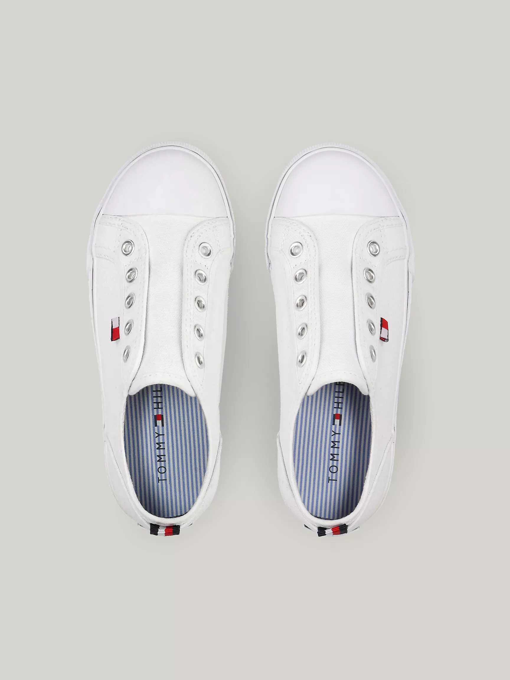 Кроссовки Tommy Hilfiger для мальчиков и девочек, Детские кеды без шнурков