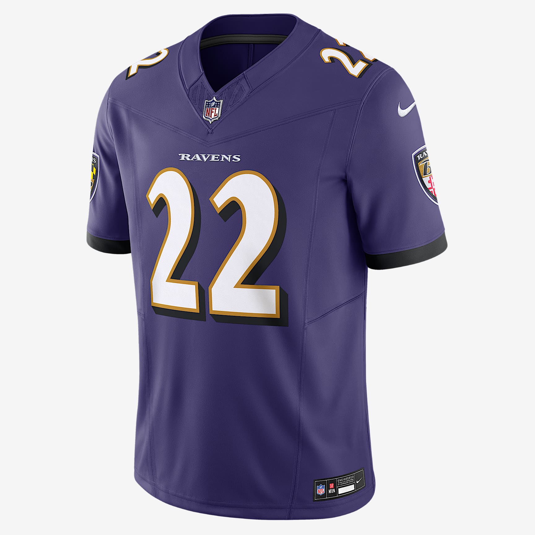 Derrick Henry Baltimore Ravens Men's Nike Dri-FIT NFL Limited Jersey
