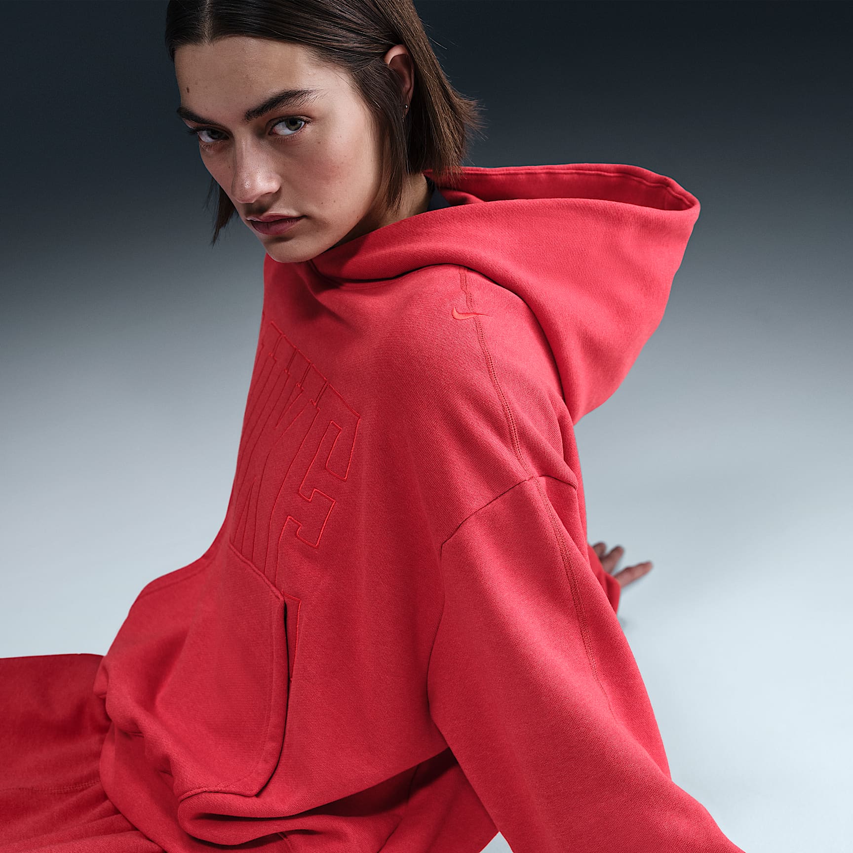 Nike Sportswear Women's Over-Oversized French Terry Pullover Hoodie