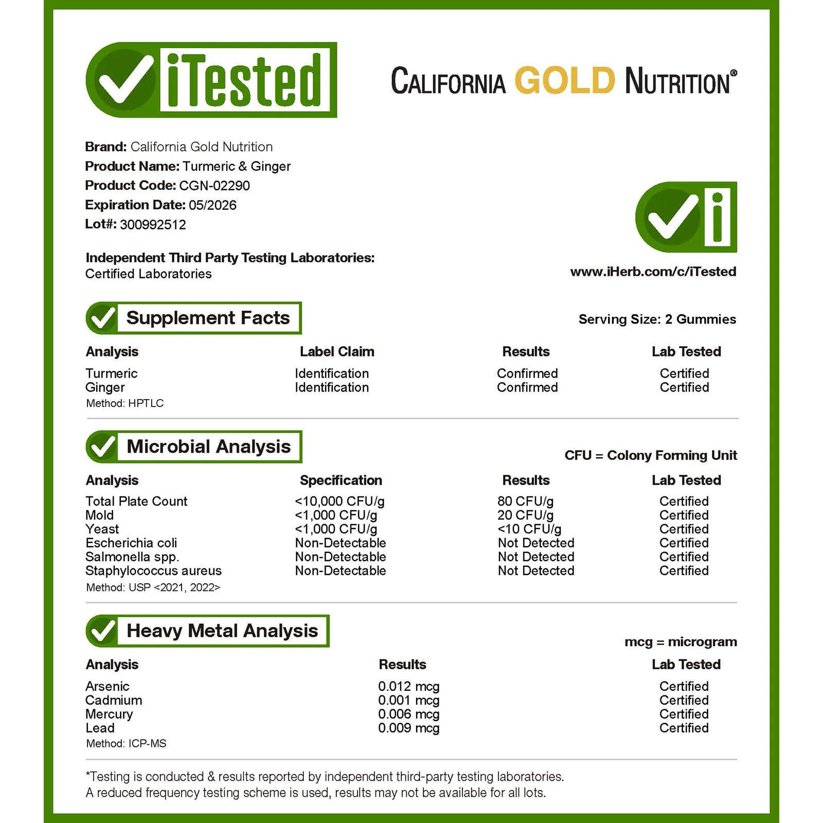 California Gold Nutrition, жевательная добавка с куркумой и имбирем, натуральный вкус тропических фруктов, 90 вегетарианских жевательных таблеток