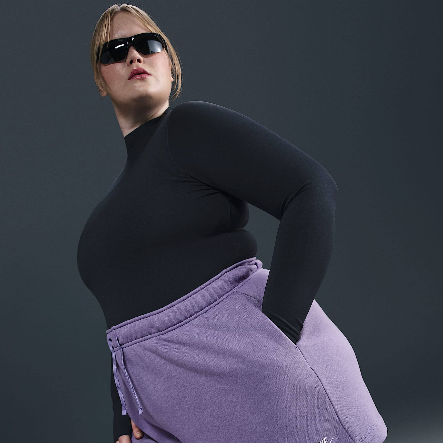 Nike Sportswear Club Fleece Women's Mid-Rise Shorts (Plus Size)