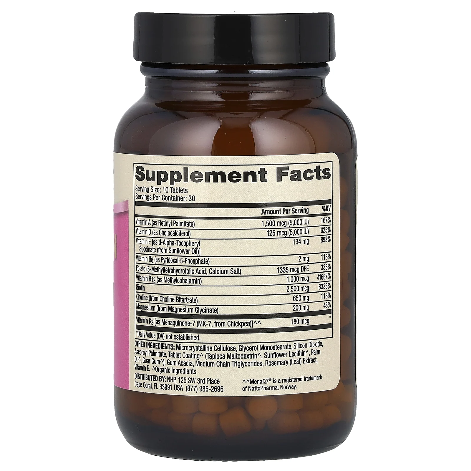 Dr. Mercola, Мультивитаминные мини-таблетки, для женщин, 300 таблеток