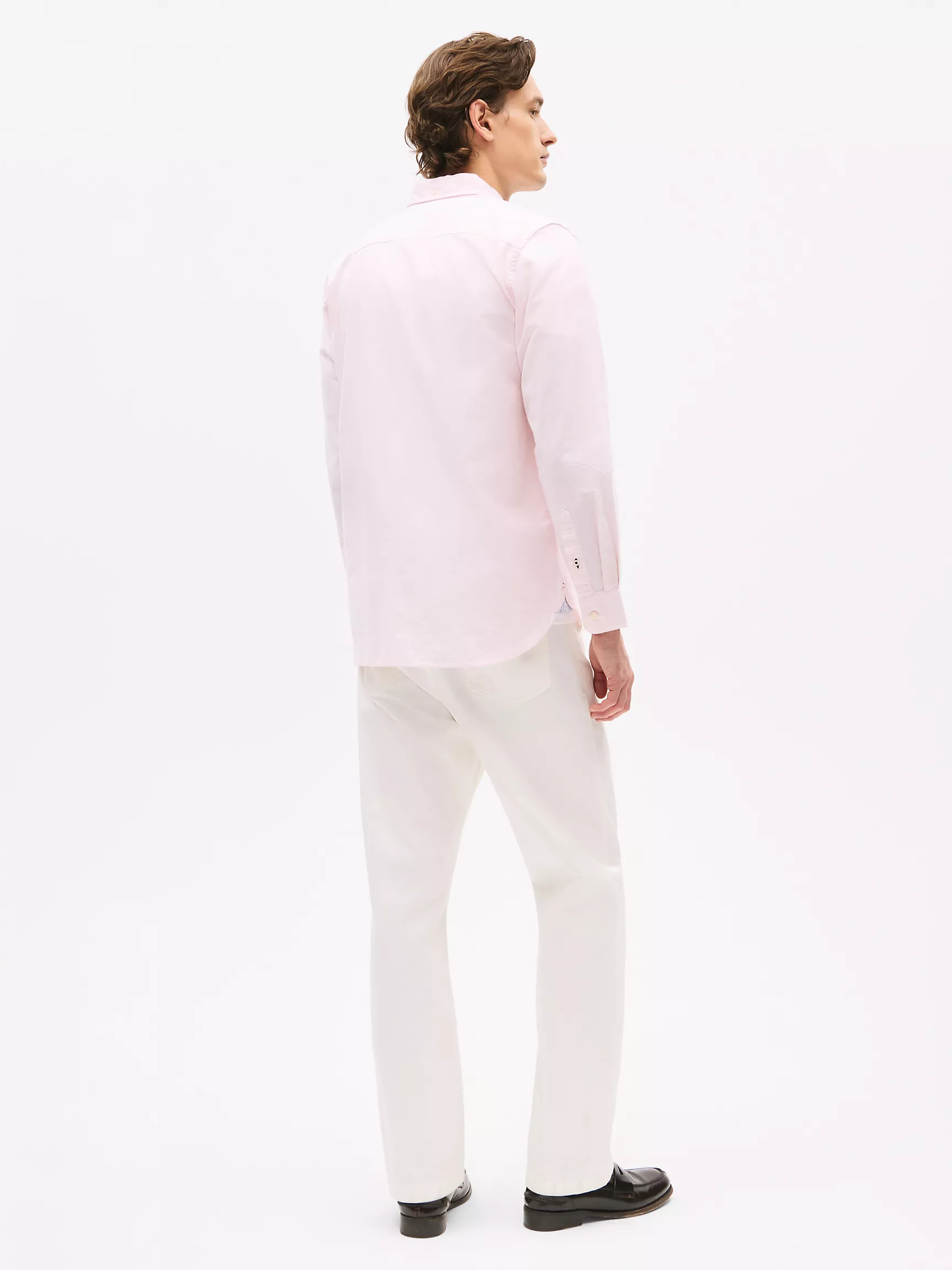 Мужская рубашка Tommy Hilfiger, Эластичная рубашка из оксфорда стандартного кроя