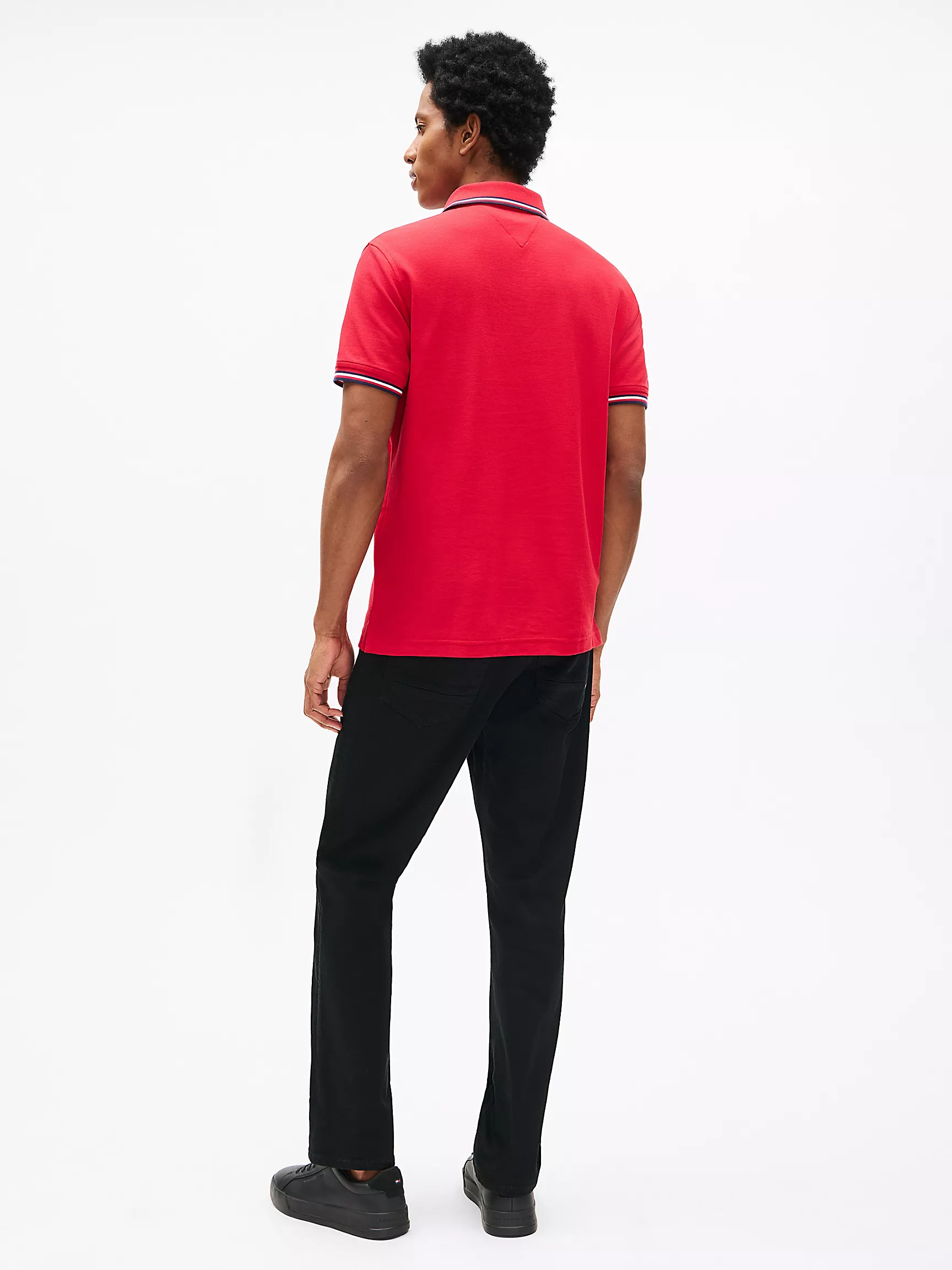 Мужское поло Tommy Hilfiger, Влагоотводящее поло Tommy стандартного кроя