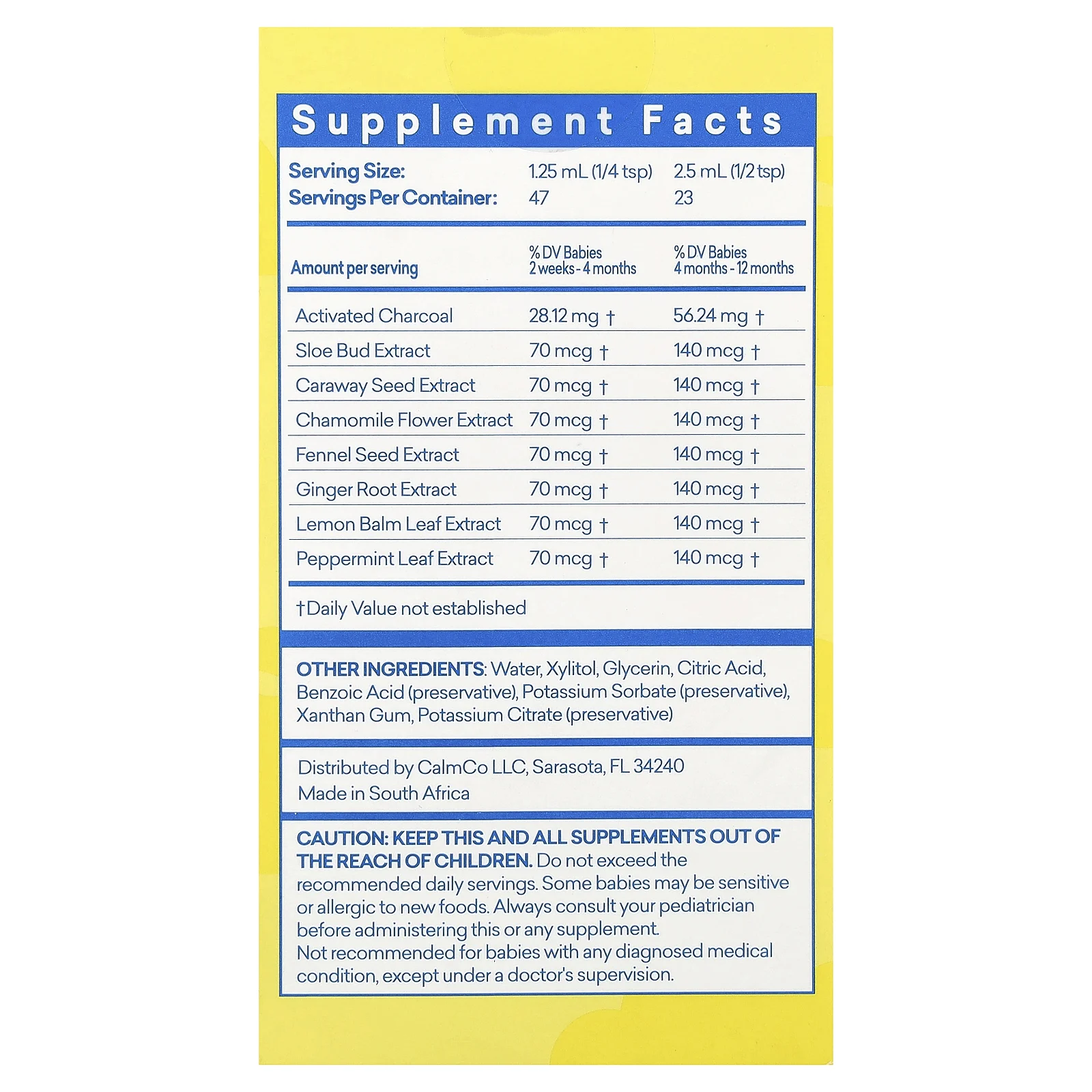 Colic Calm, Colic, средство от газообразования и нервозности, 59 мл (2 жидк. унции)