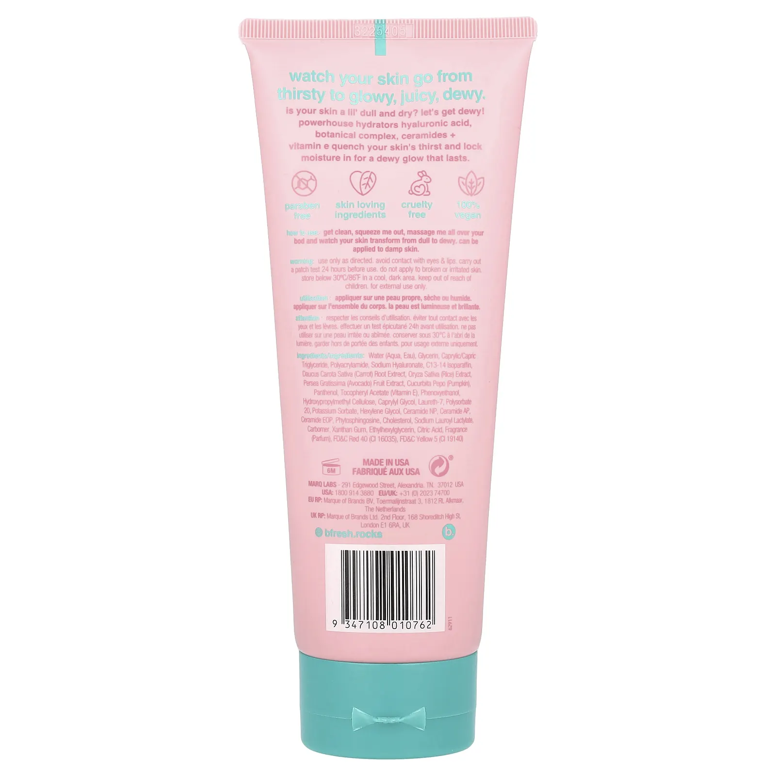 b.fresh, From Dull to Dewy, Hydrating Body Serum , 8 fl oz (236 ml)