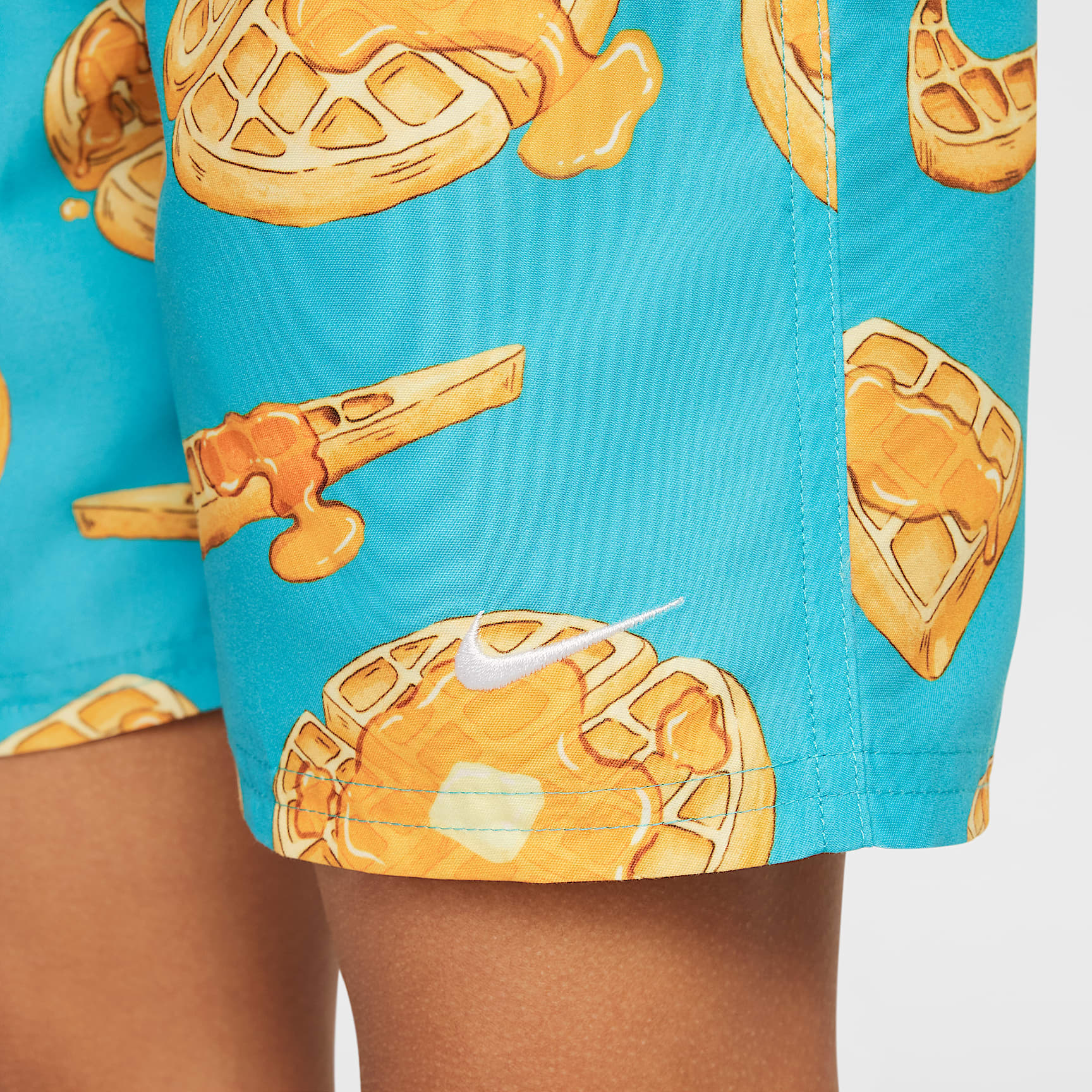 Nike Swim Breaker Little Kids' 5" Brief-Lined Volley Shorts