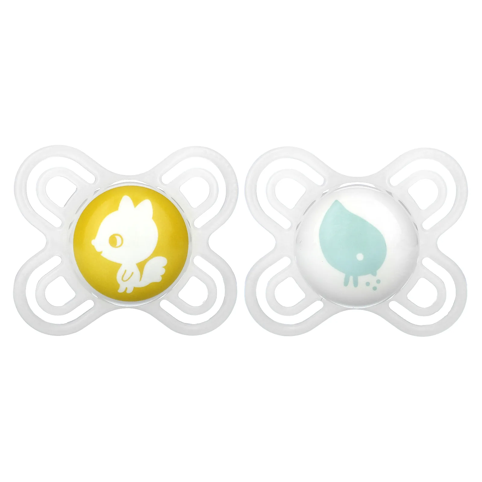 MAM, Perfect Pacifier, 0–3 месяца, унисекс, 2 шт.
