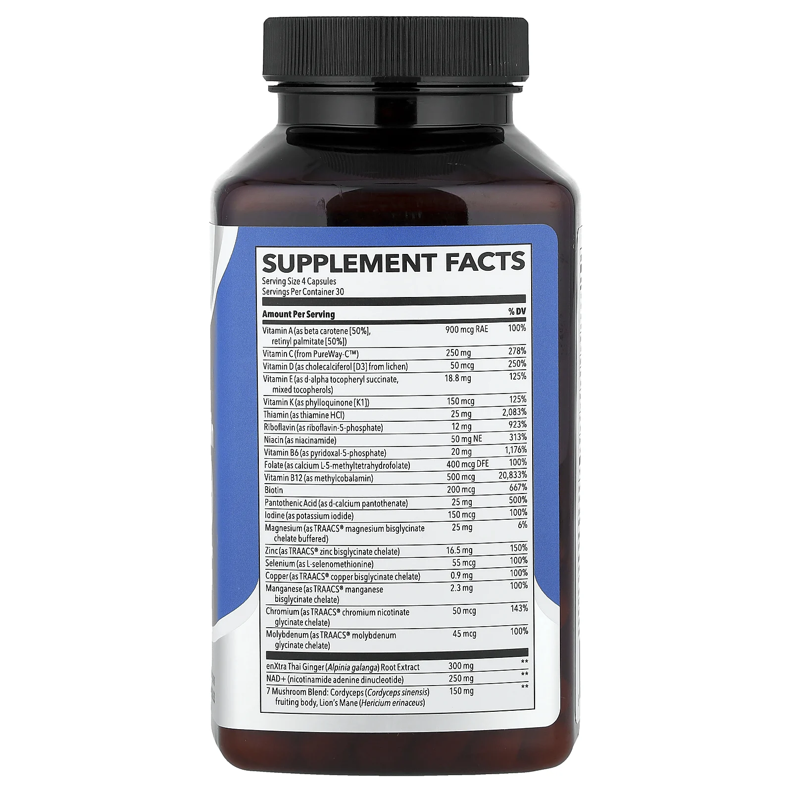 LifeSeasons, Therapeutics, мультивитамины для мужчин, высокая эффективность, 120 растительных капсул