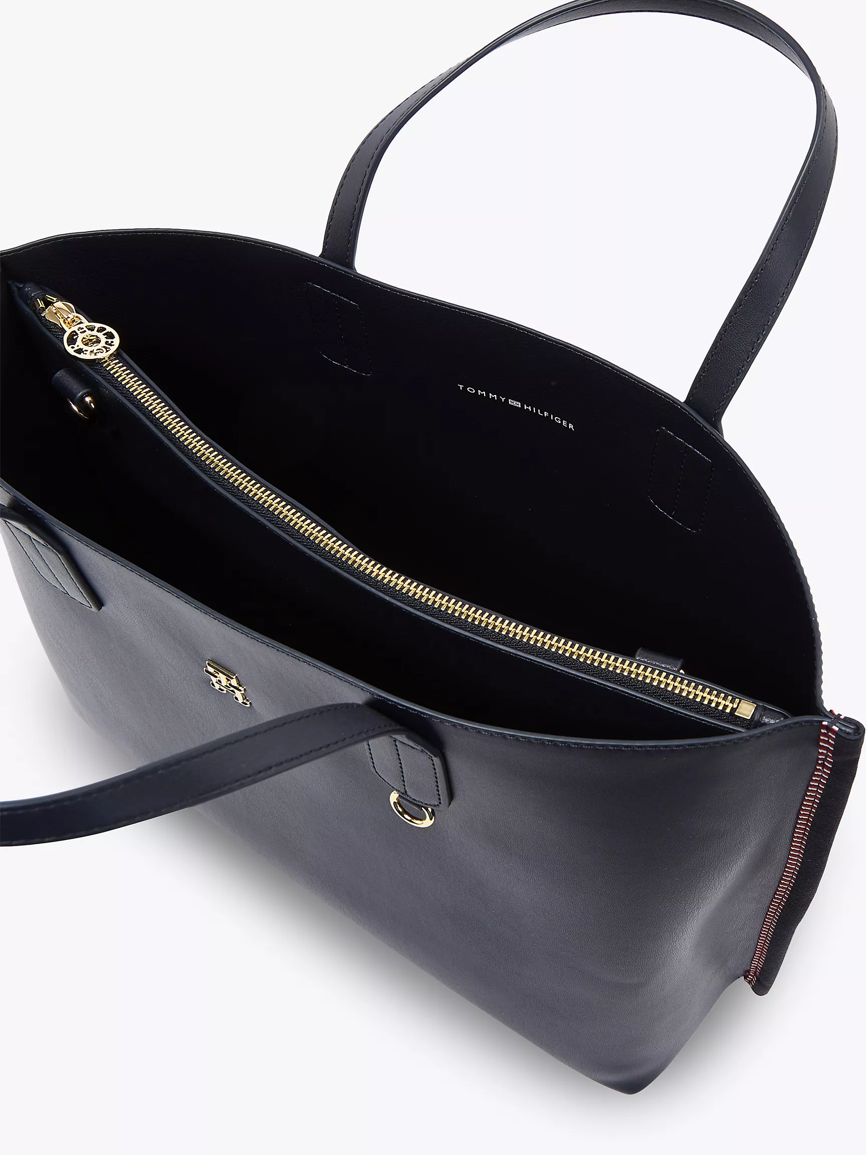 Женская сумка Tommy Hilfiger, Сумка-сэтчел Tommy с монограммными полосками