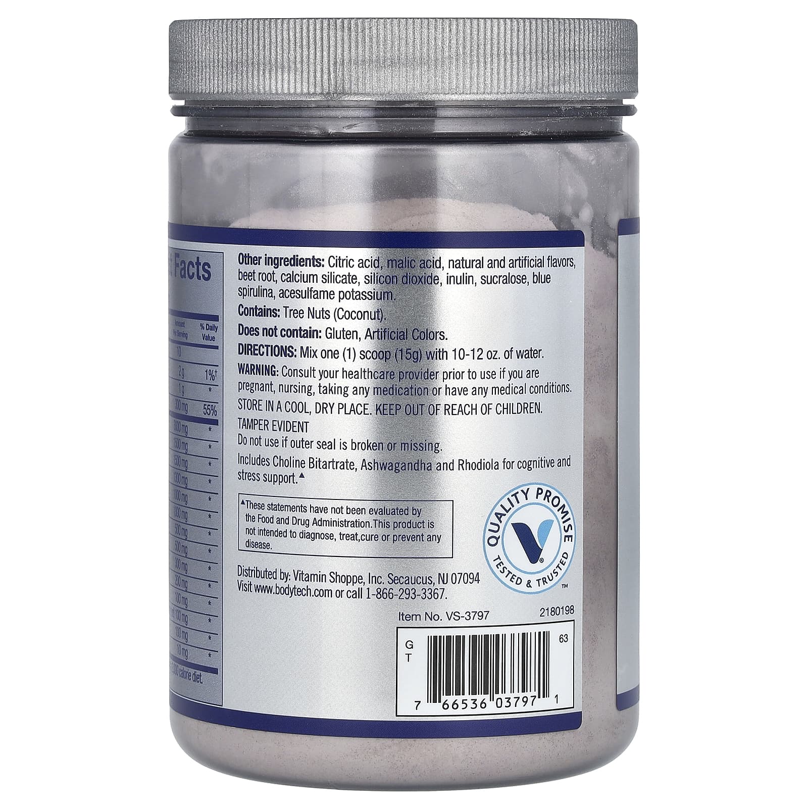 BodyTech, Elite, Ultimate EAA, со вкусом винограда, 450 г (15,8 унции)