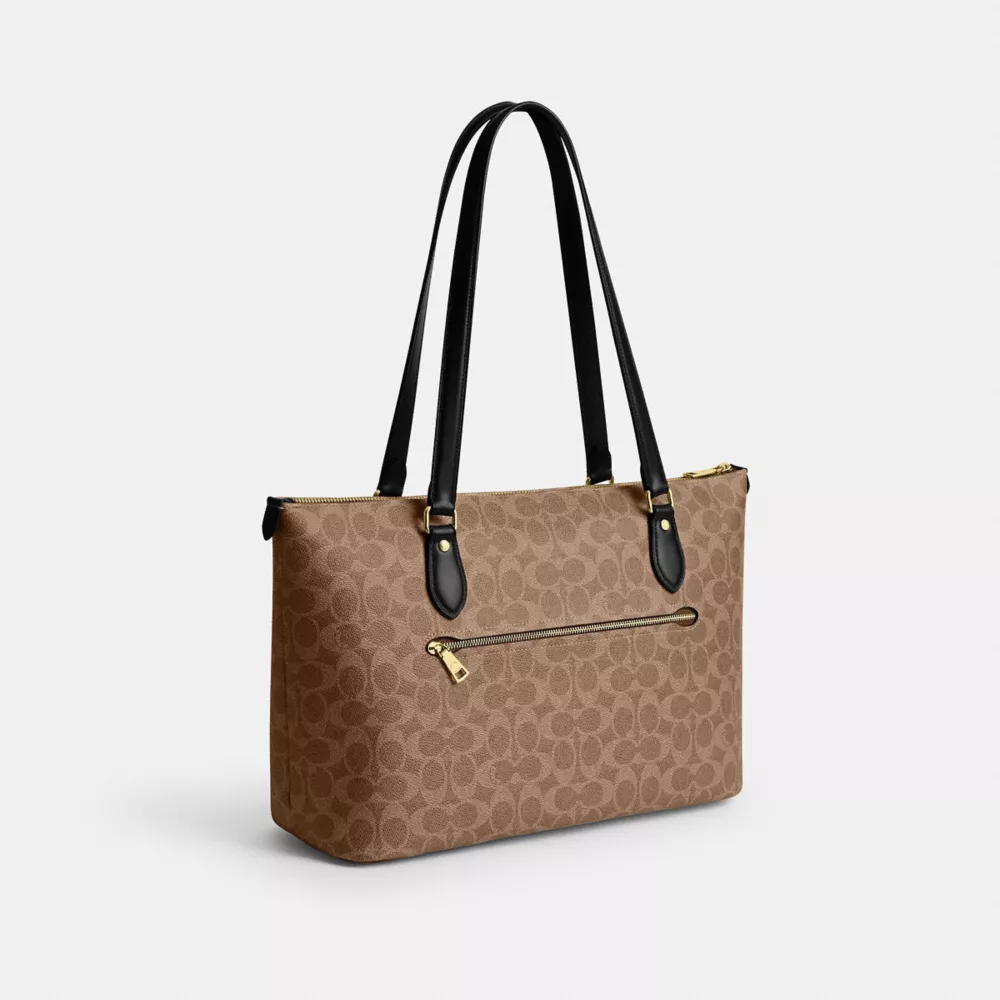 Сумка COACH Gallery Tote Bag In Signature Canvas