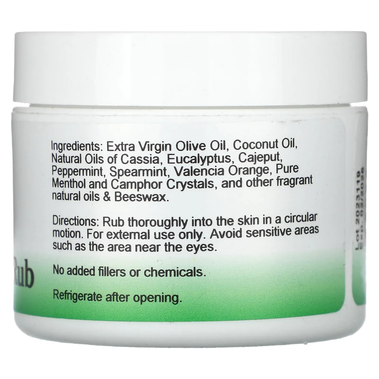 Christopher's Original Formulas, Sen Sei Menthol Rub, 59 мл (2 жидк. Унции)