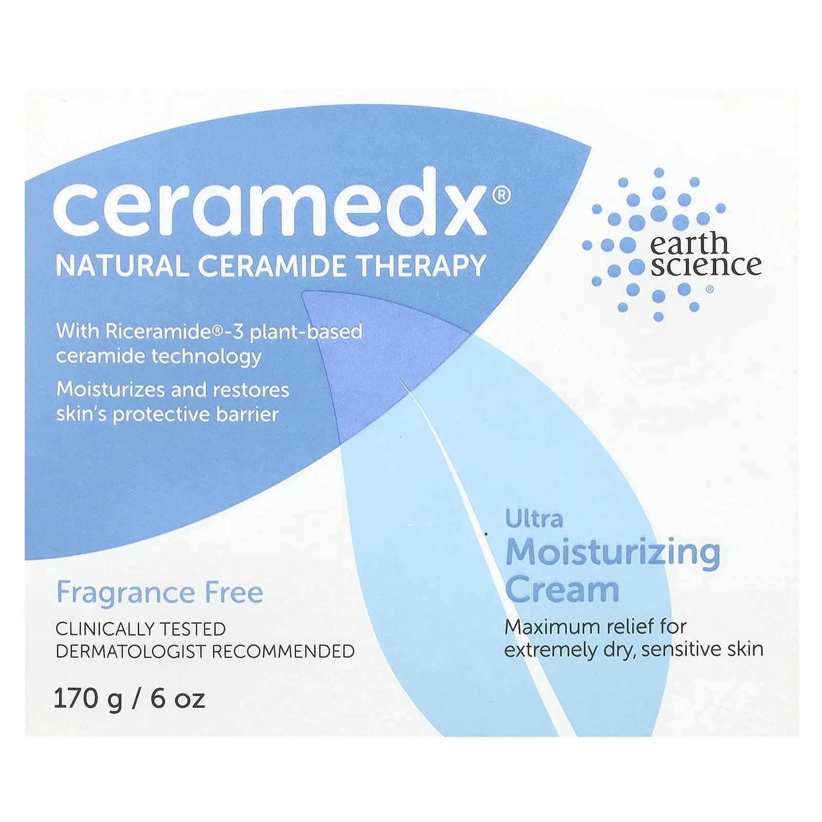 Ceramedx, Ультраувлажняющий крем, без отдушек, 170 г (6 унций)