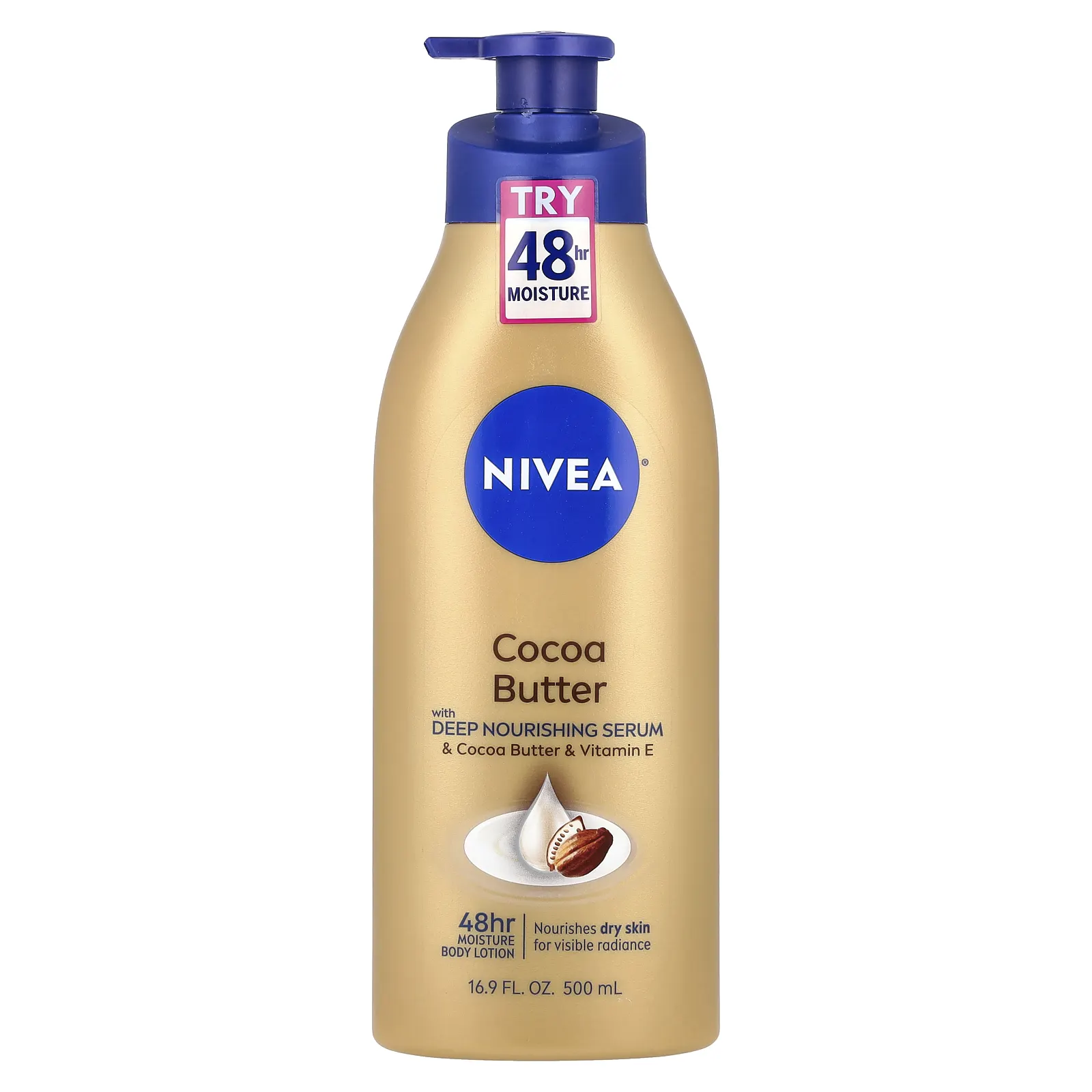 Nivea, Лосьон для тела с маслом какао, 500 мл (16,9 жидк. Унции)