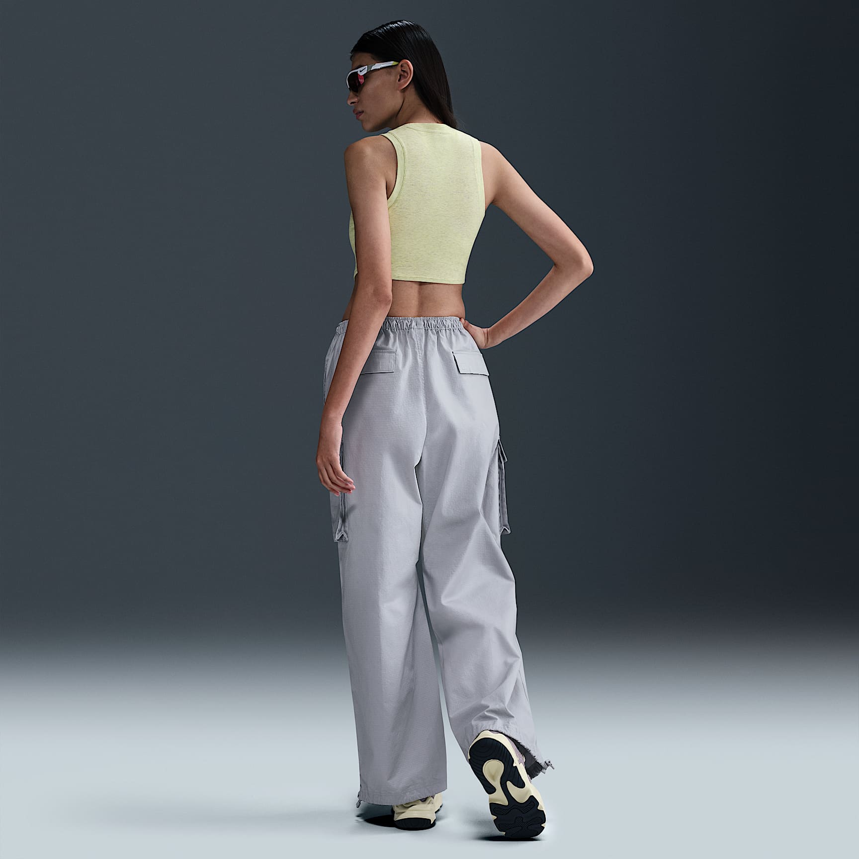 Nike Sportswear Chill Knit Women's Tight Cropped Mini-Rib Tank Top